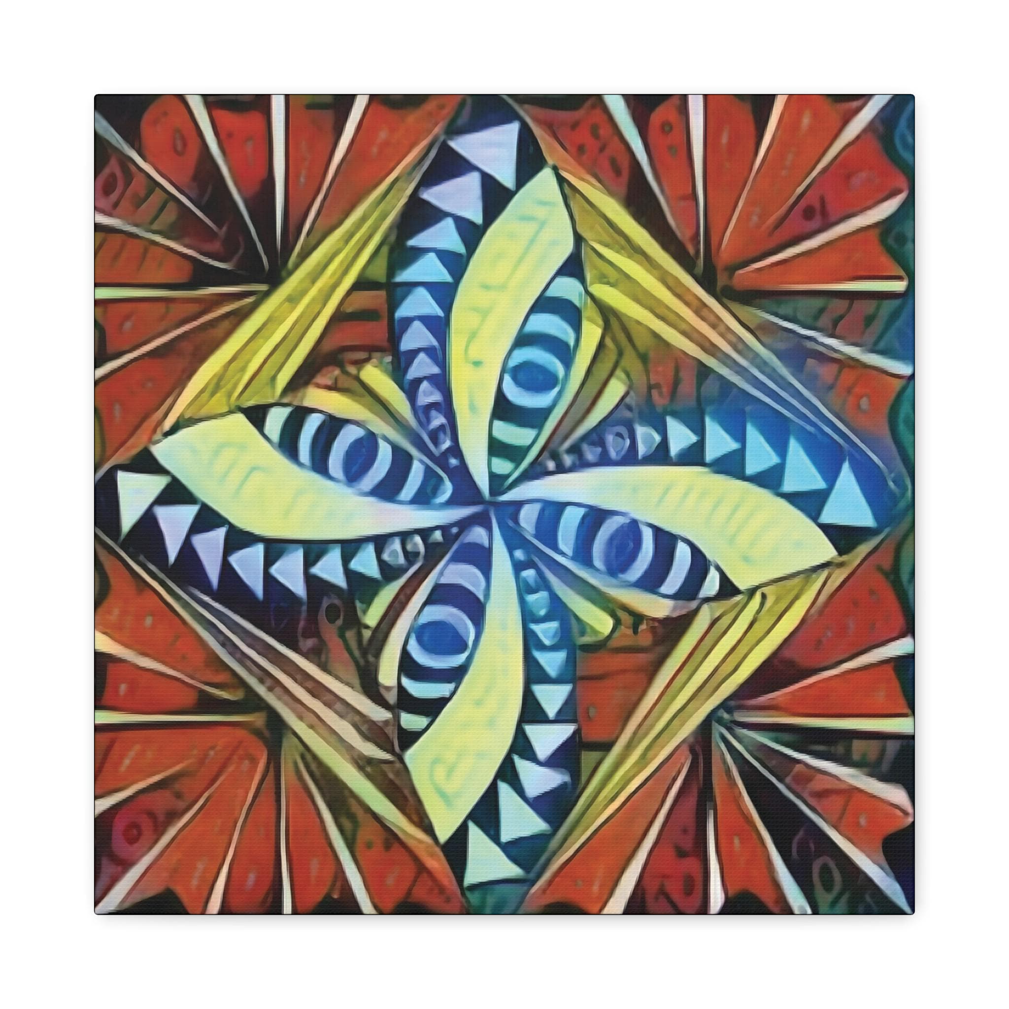 Fiji Tapa - Canvas Wall Art
