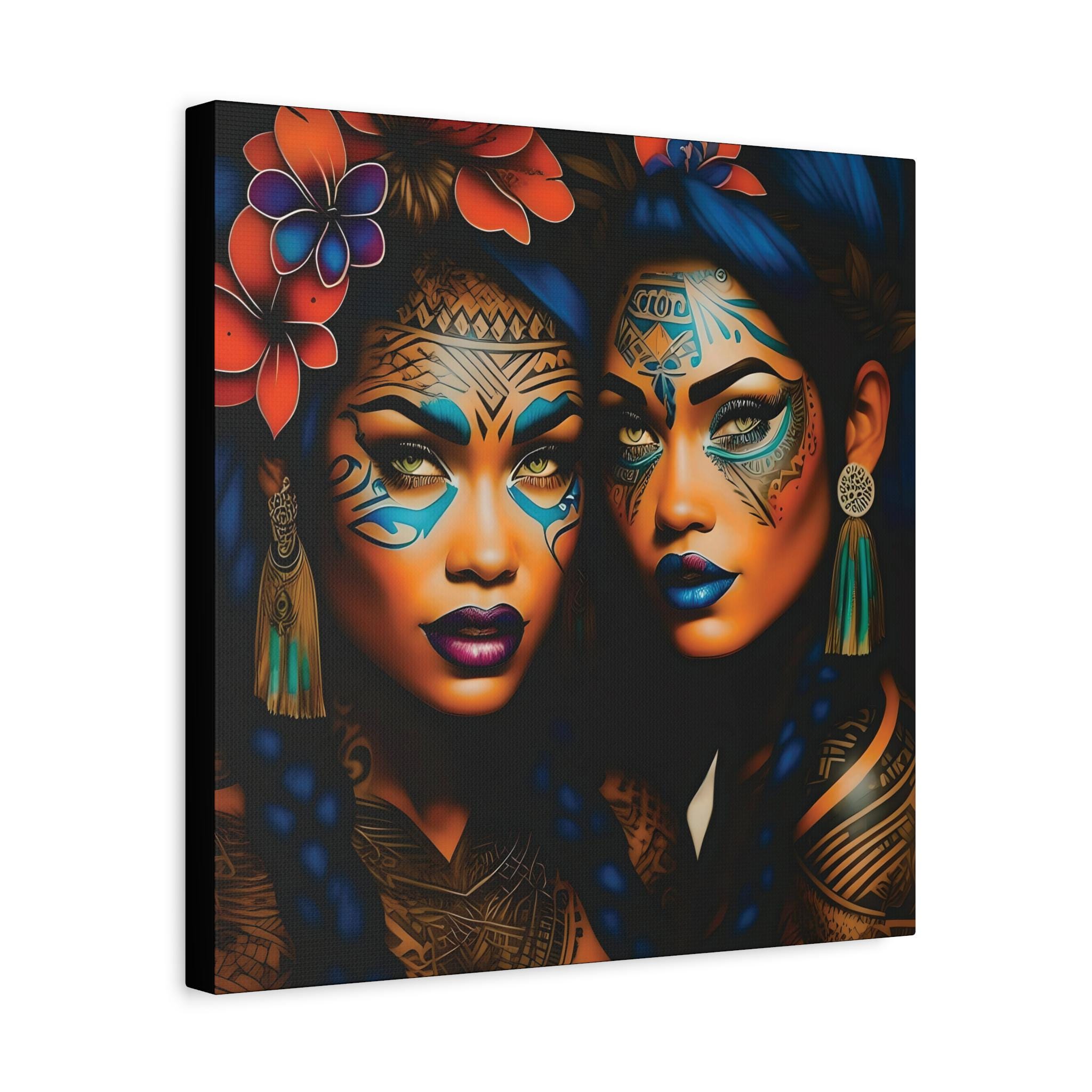 Painted Ladies - Canvas Wall Art
