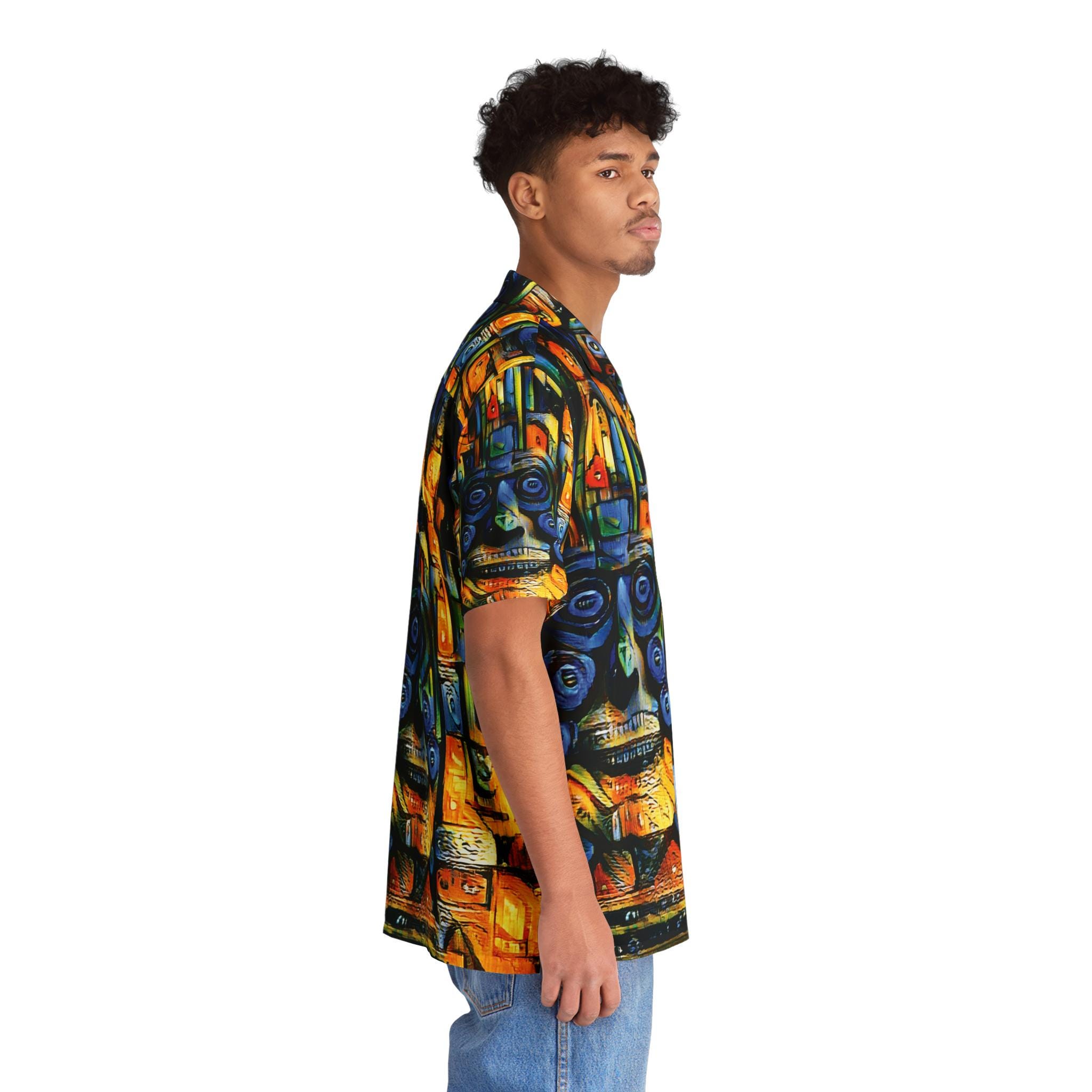 Purple Face - Hawaiian Shirt