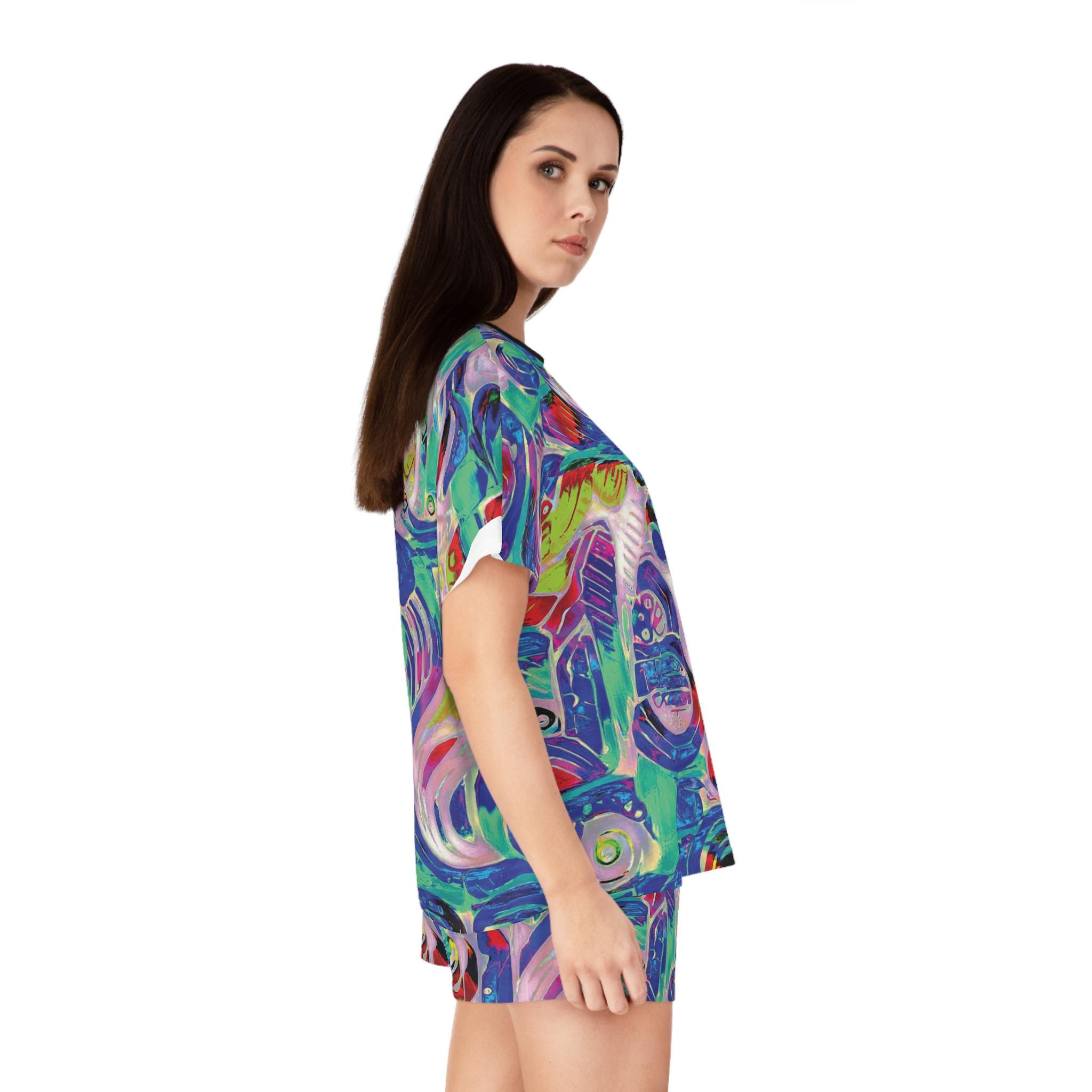 Poly Swirl - Womens Pajamas