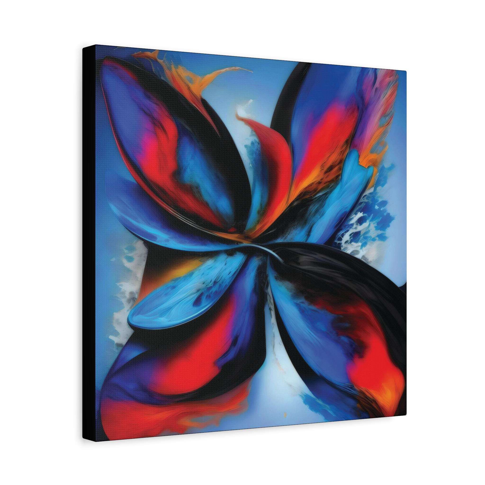 Flamin Fan - Canvas Wall Art