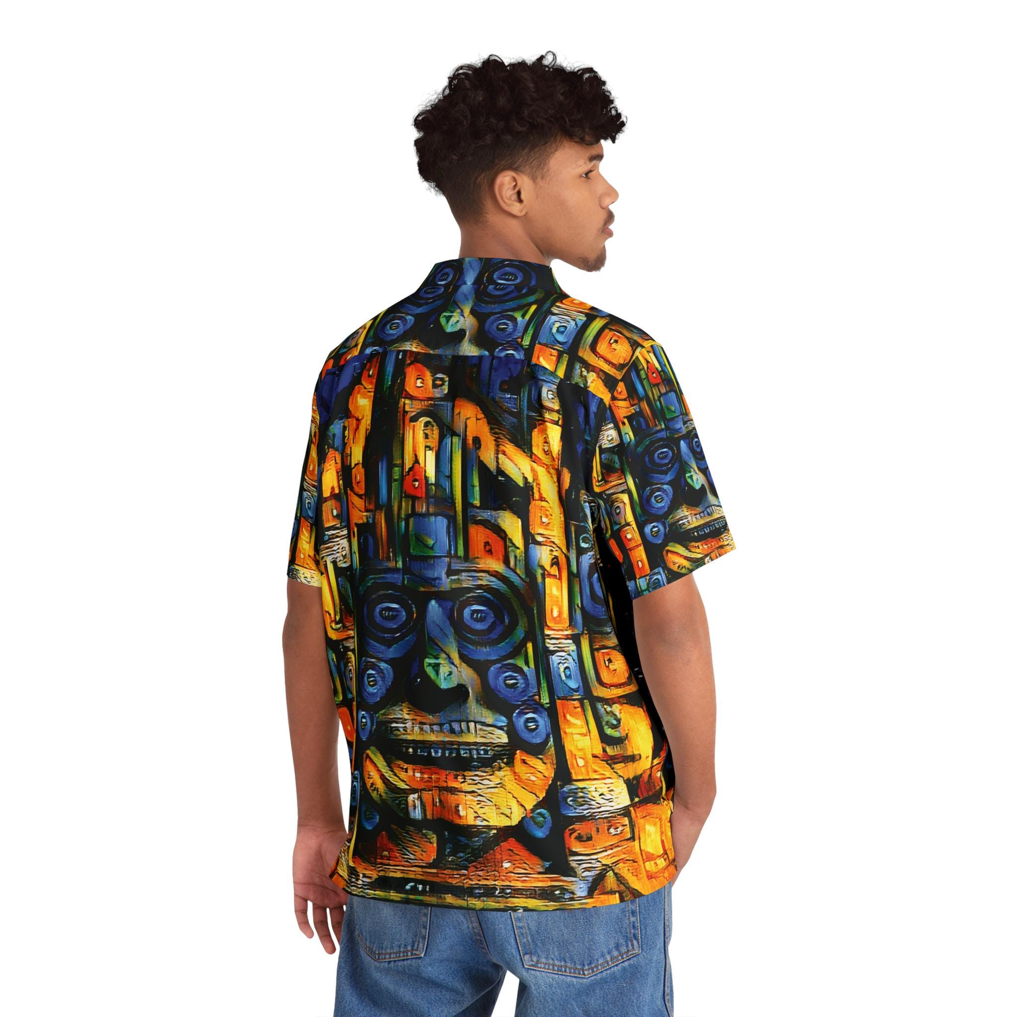 Purple Face - Hawaiian Shirt