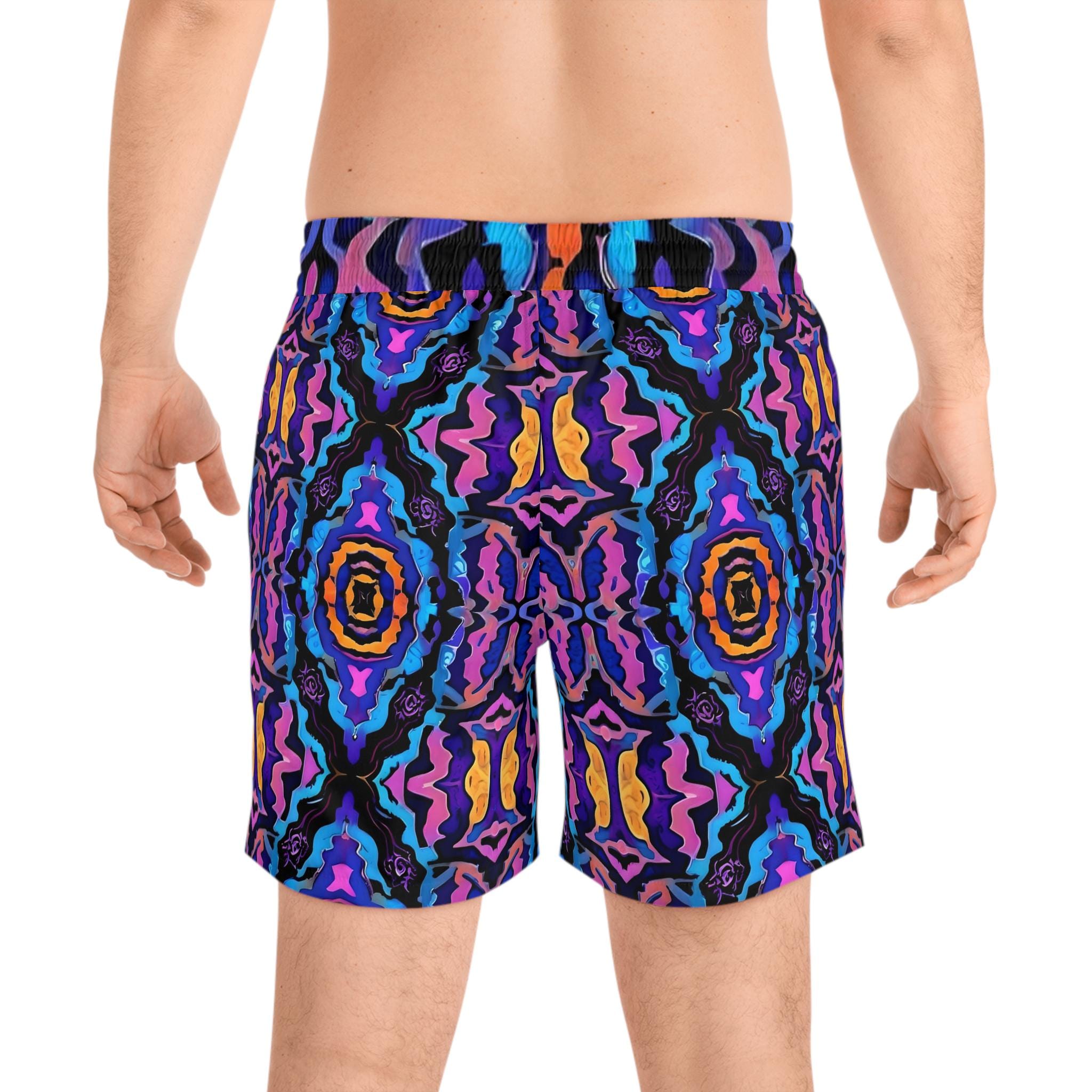Purple H - Mens Swimwear
