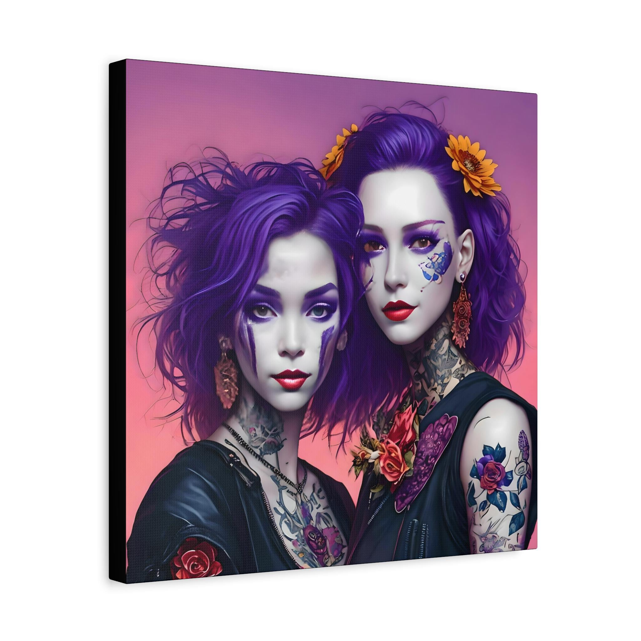 Purple - Canvas Wall Art
