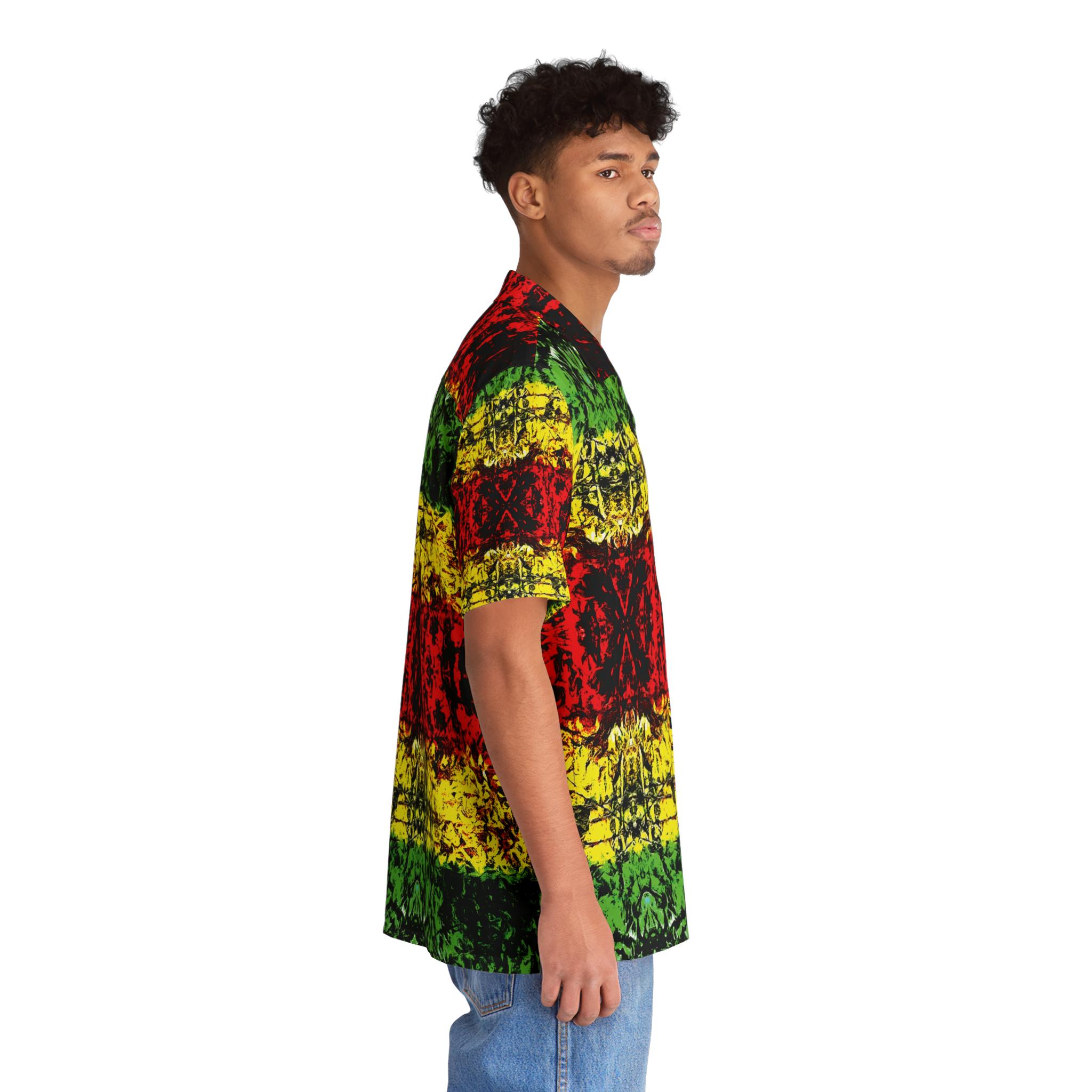 Reggae Stripe - Hawaiian Shirt