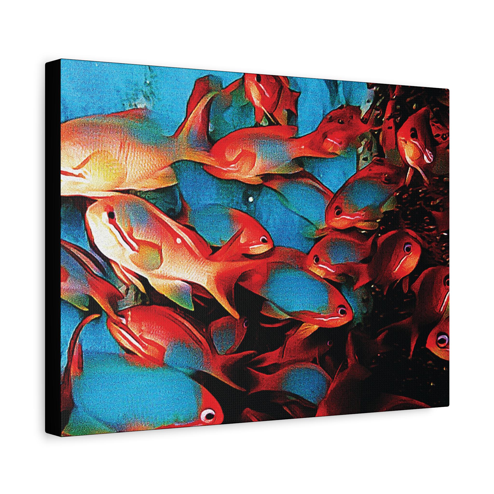 Out of the Blue - Canvas Wall Art
