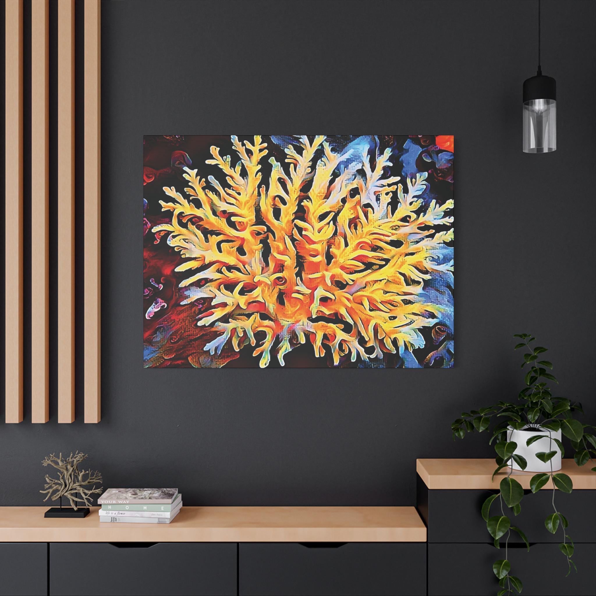 Gold Striker - Canvas Wall Art