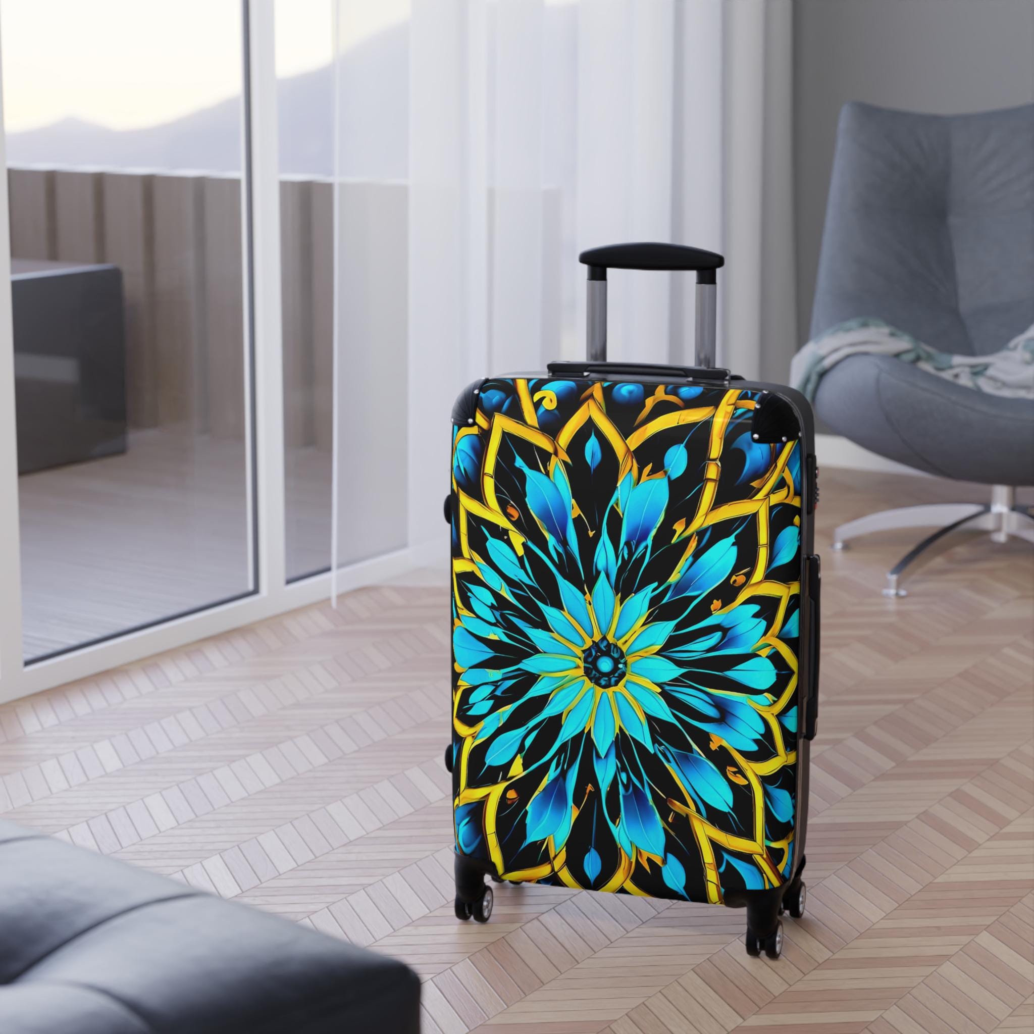 Blue Lace A - Suitcase