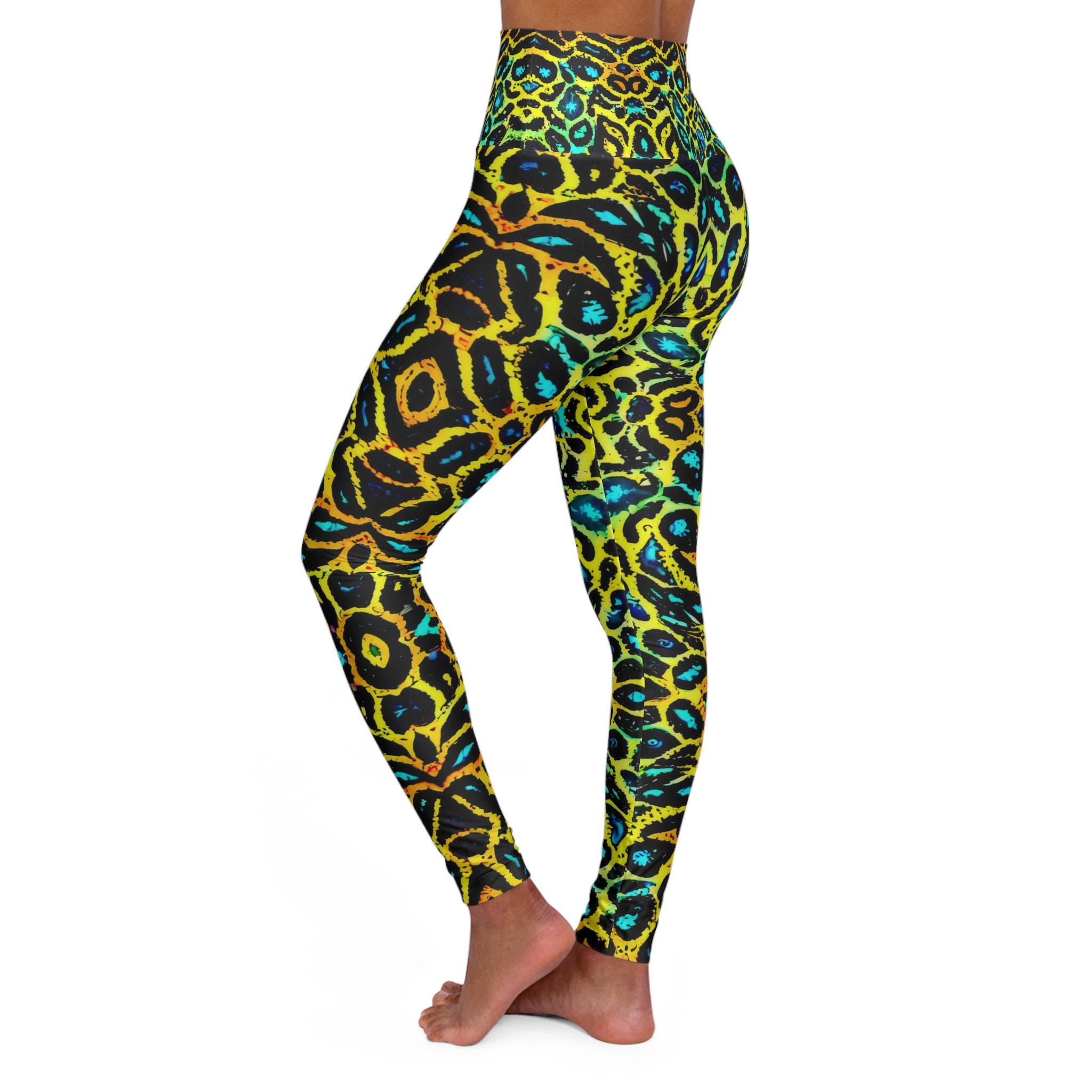 Golden Cat - Yoga Pants