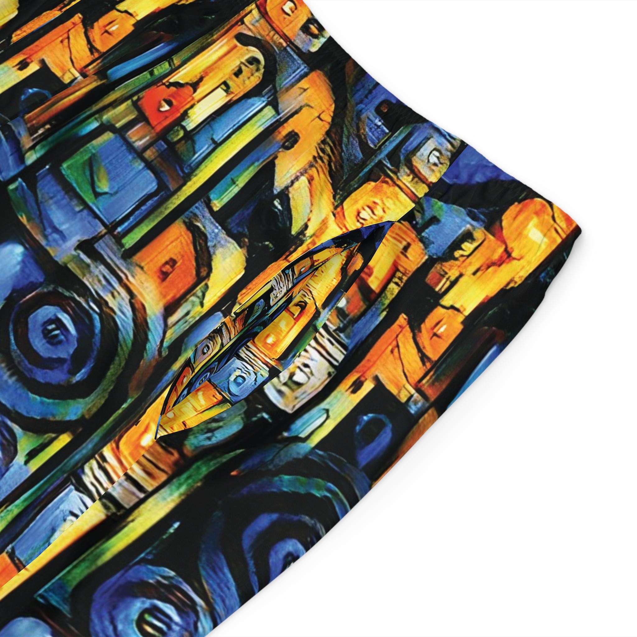 Purple Face - Board Shorts