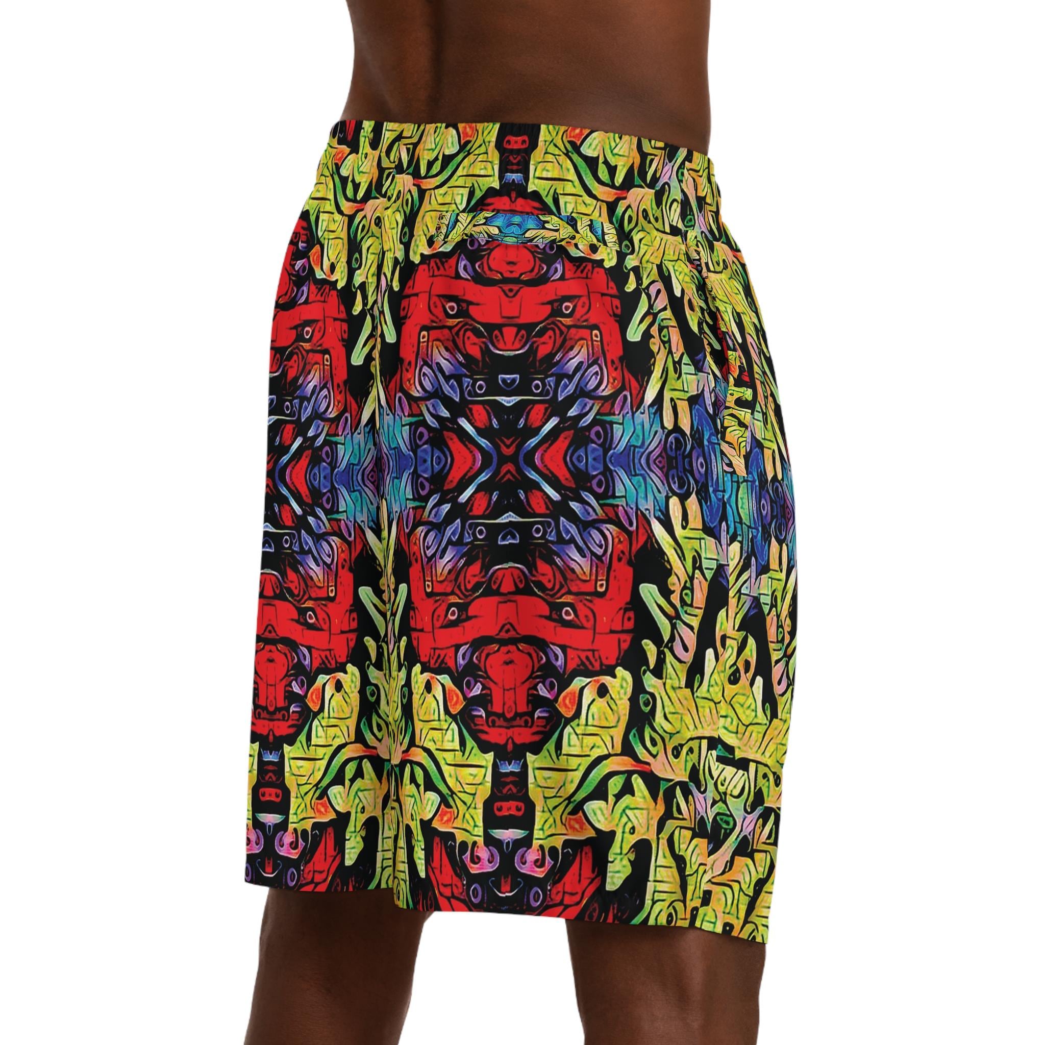 Yellow Branch - Jogger Shorts