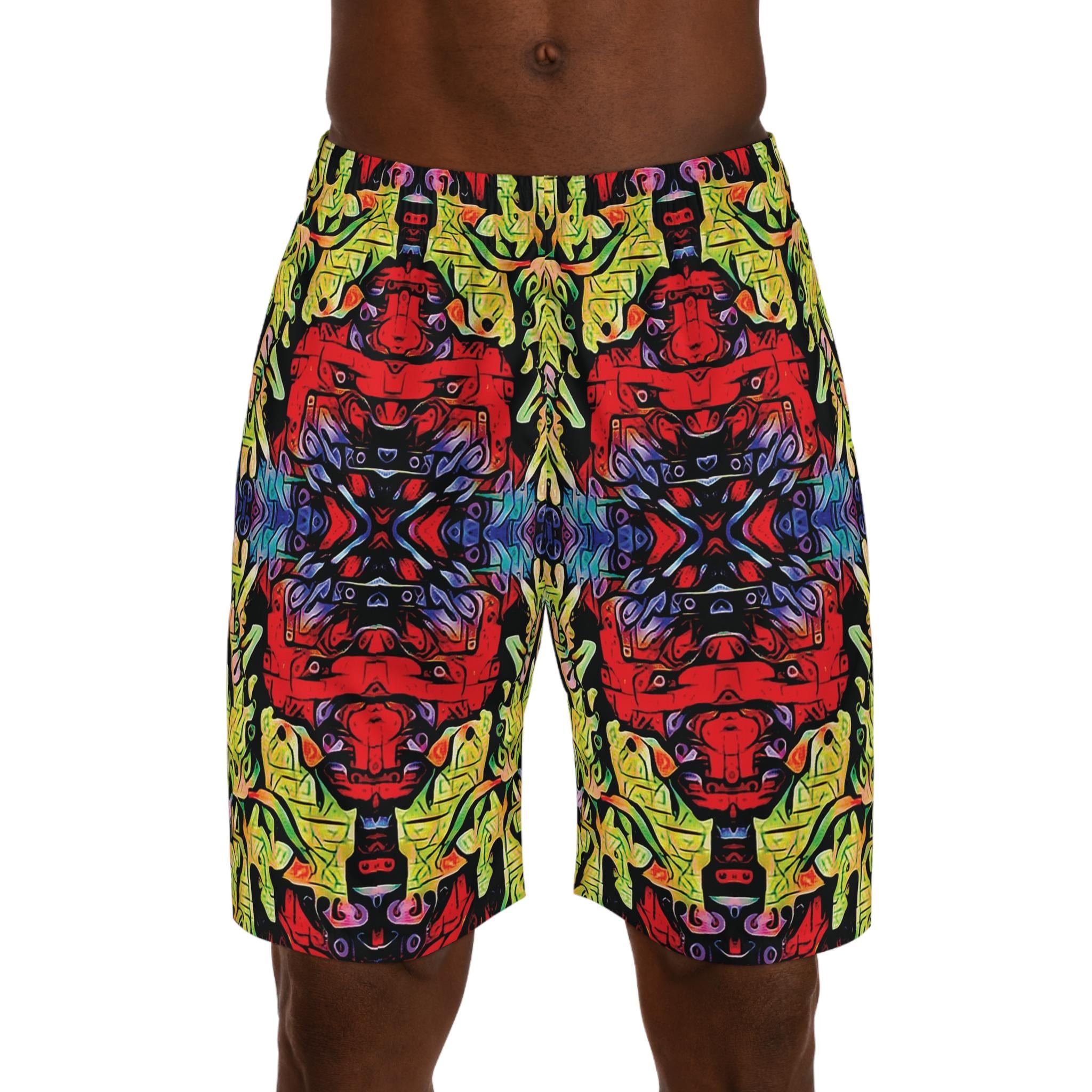 Yellow Branch - Jogger Shorts