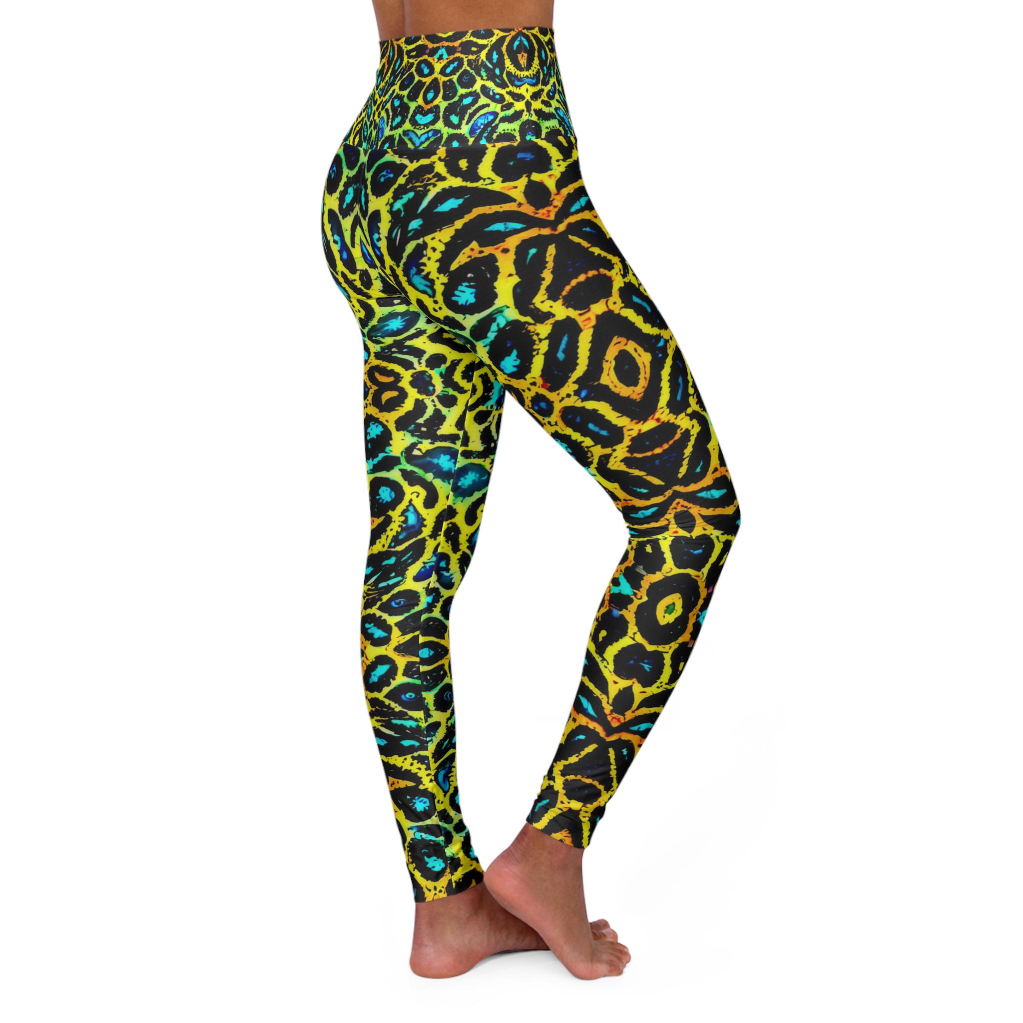 Golden Cat - Yoga Pants