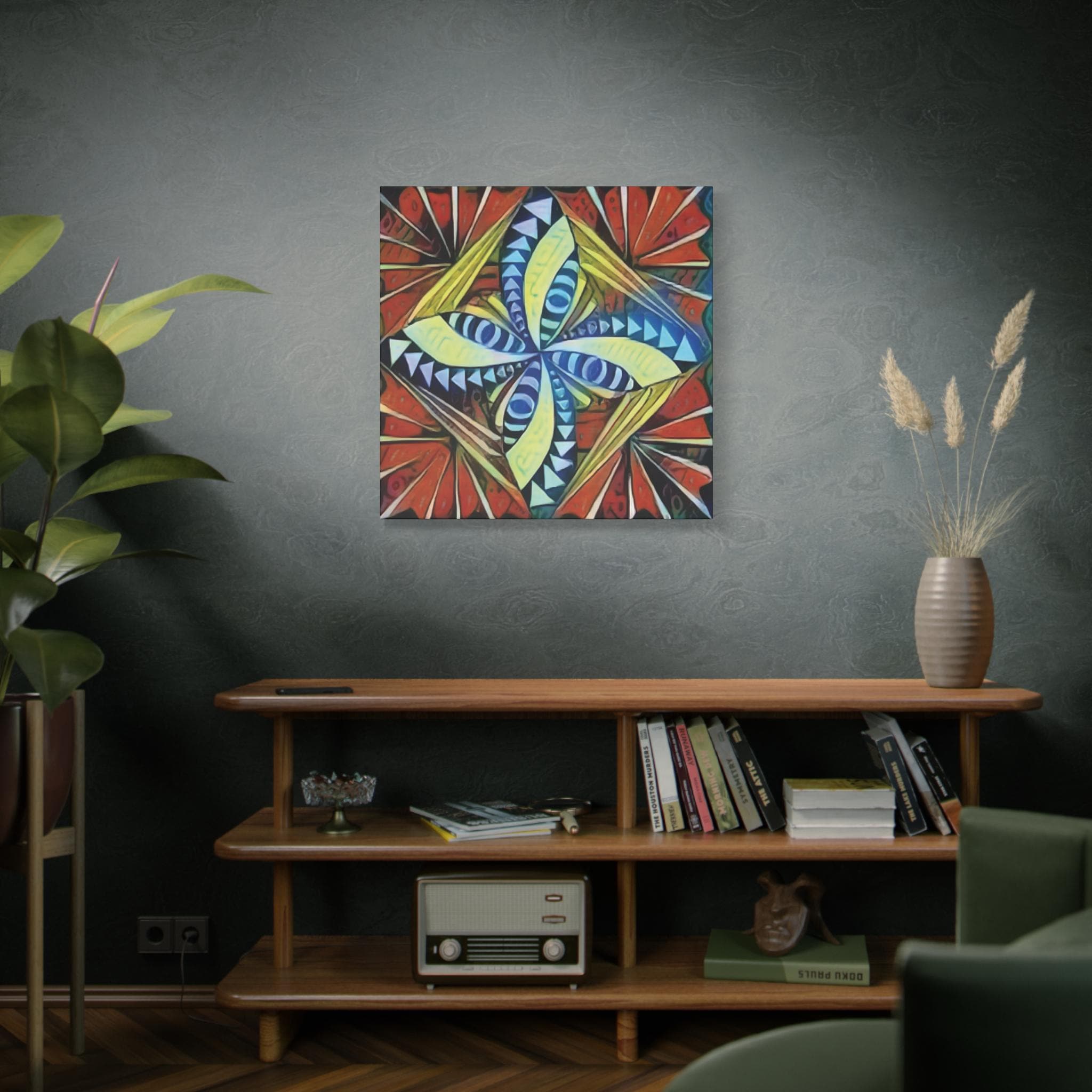 Fiji Tapa - Canvas Wall Art