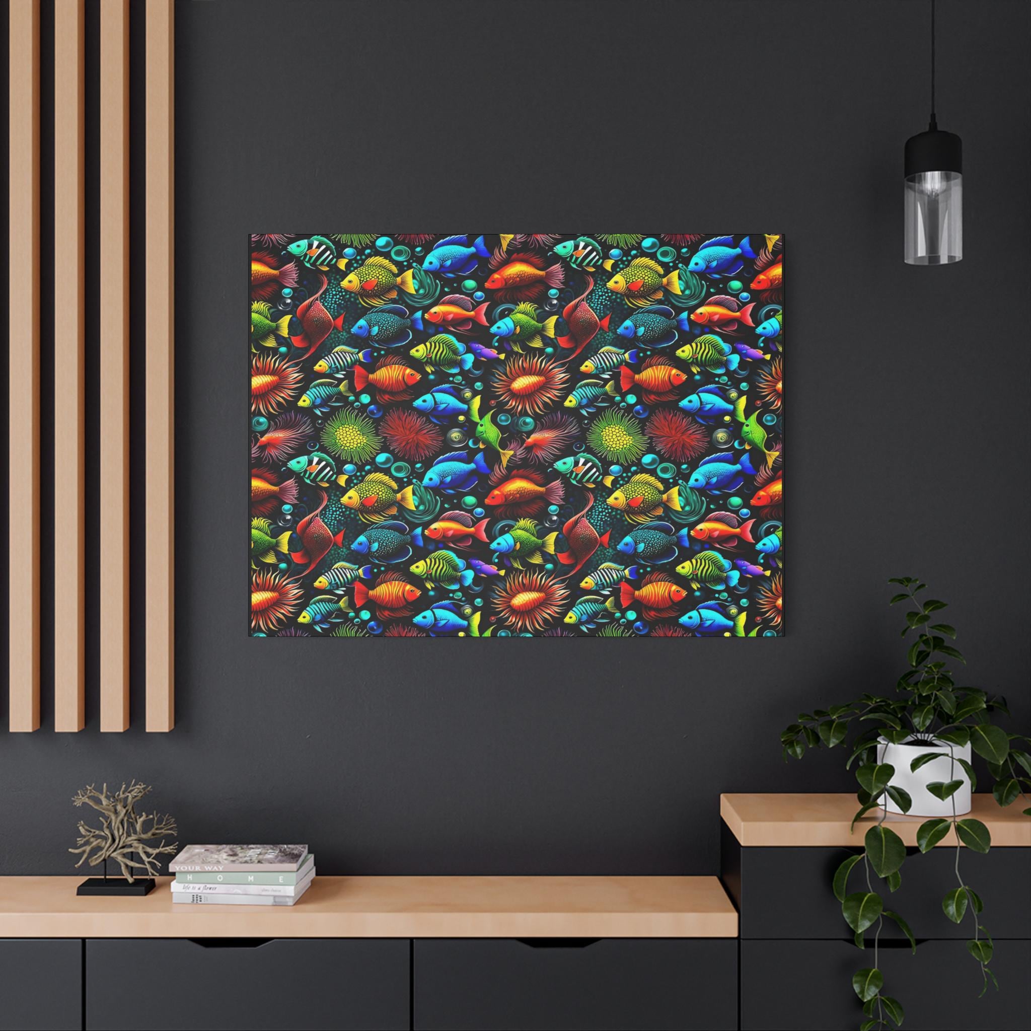 Something Fishy - Canvas Wall Art