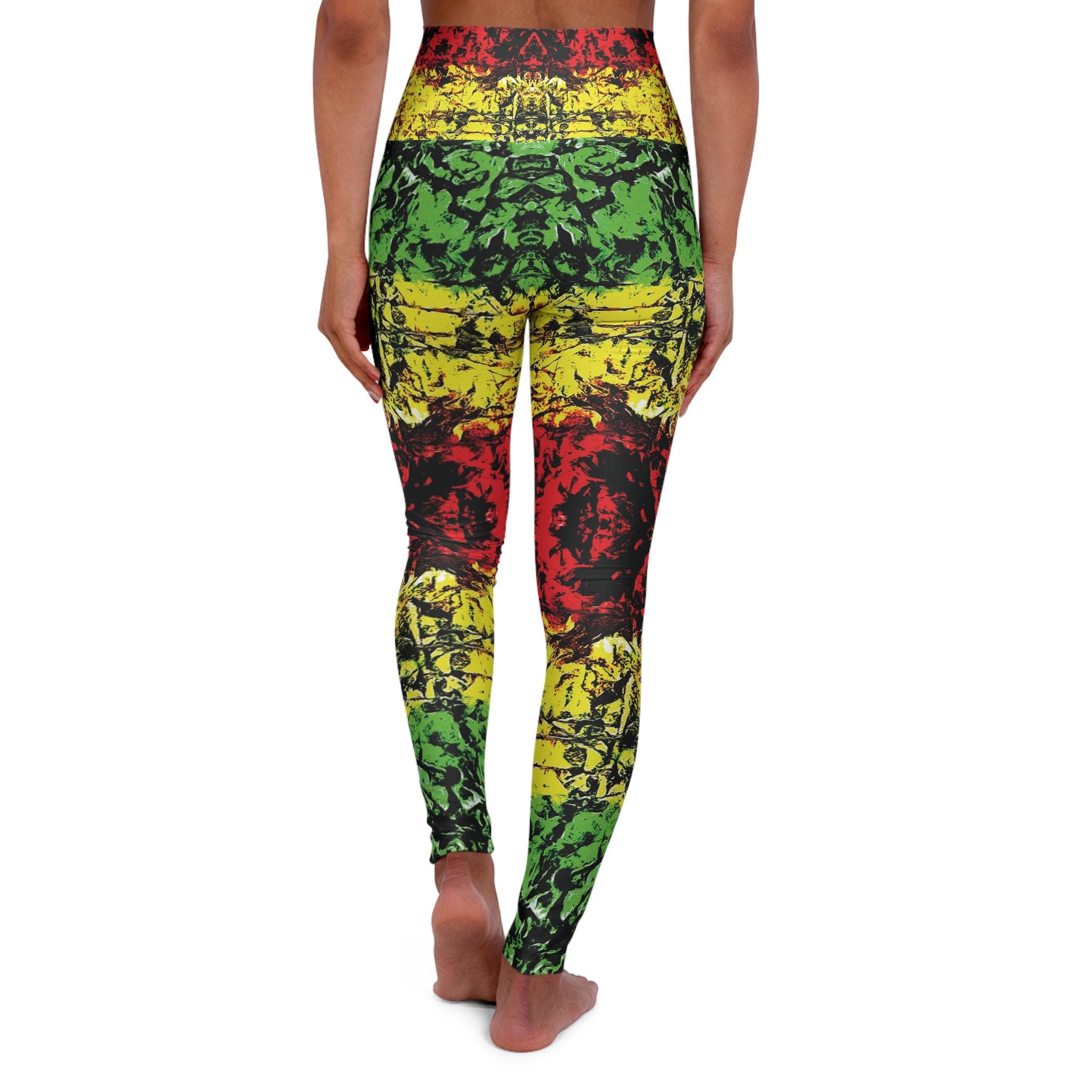 Reggae Stripe - Yoga Pants