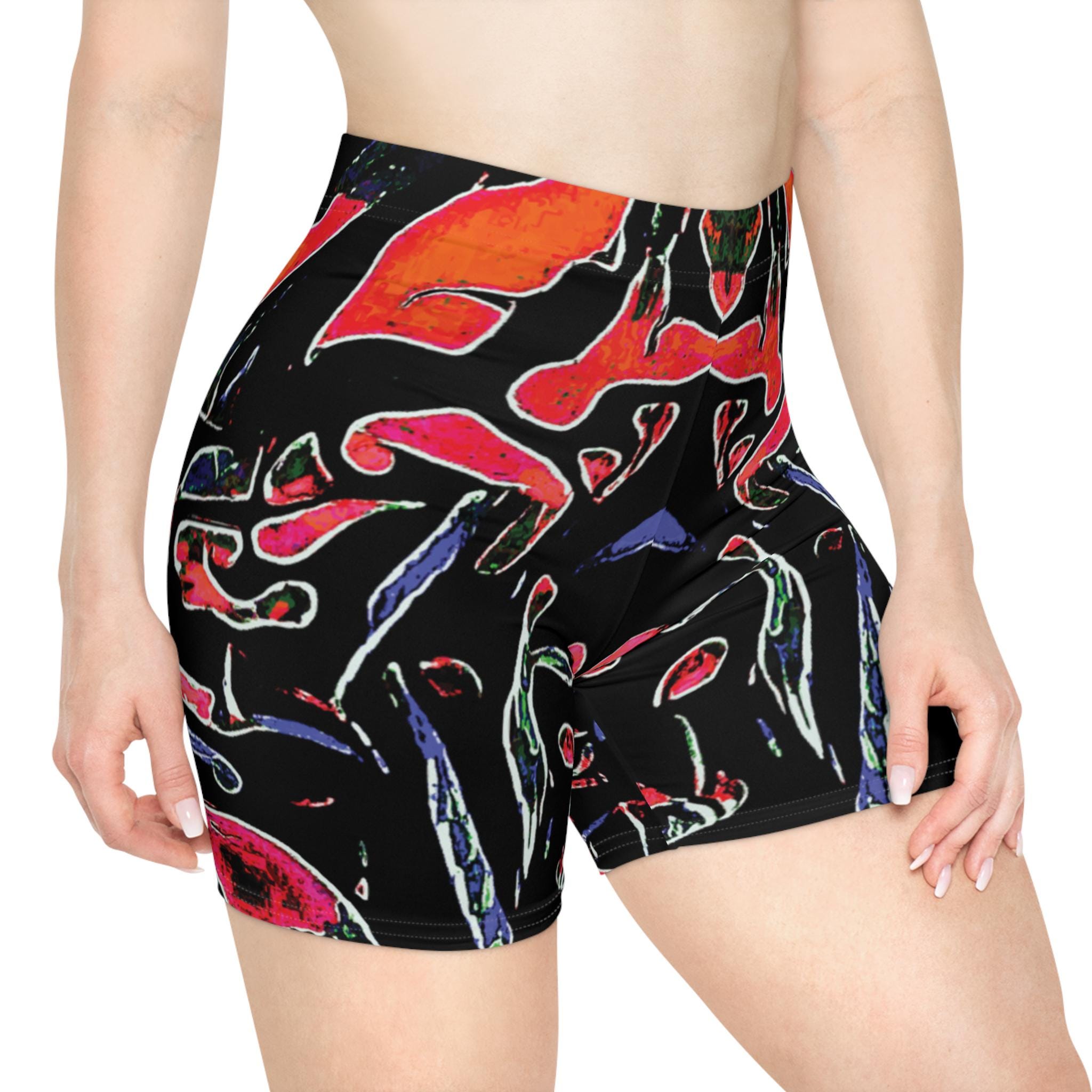 Dark Rider - Womens Biker Shorts
