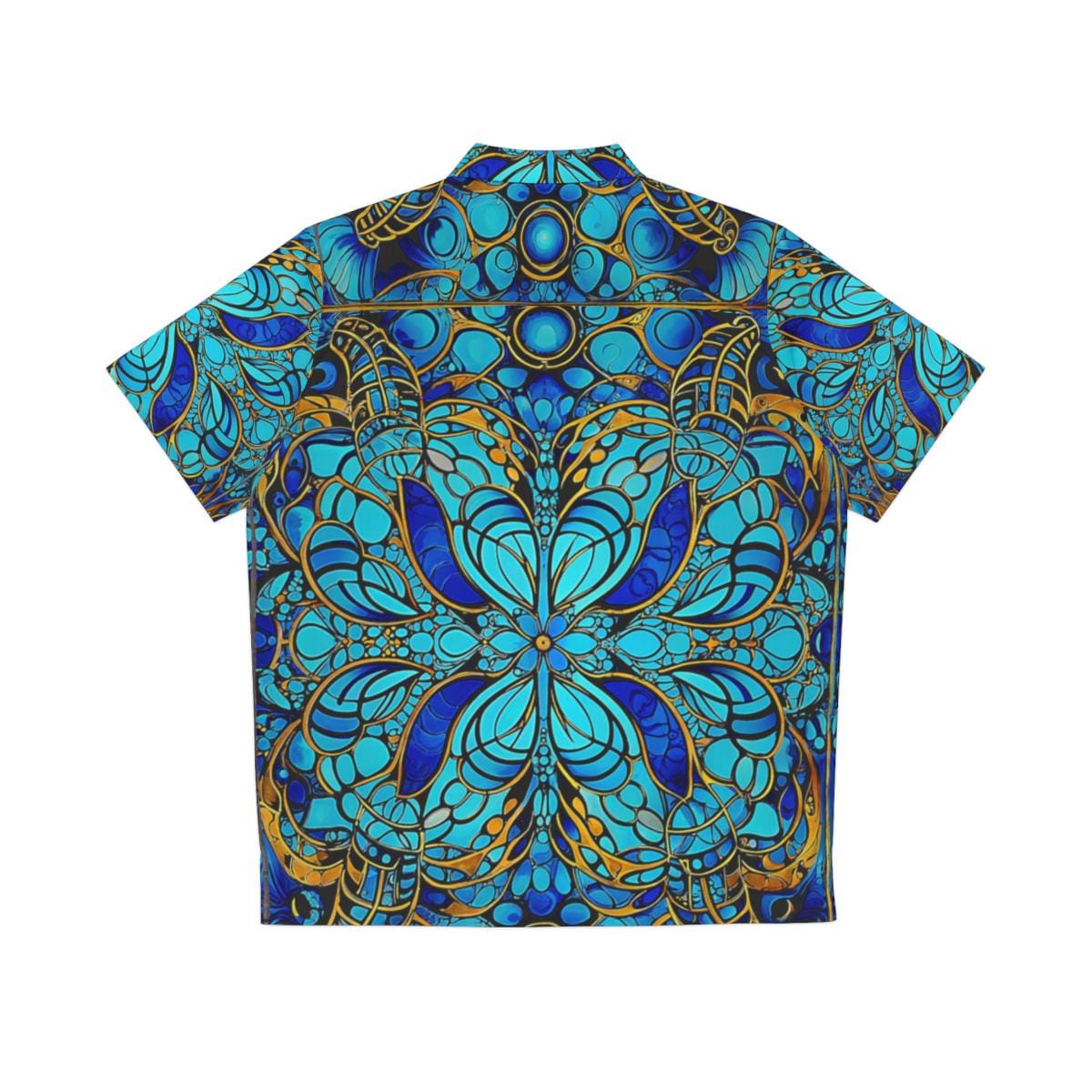 Blue Lobsters Bula Shirt