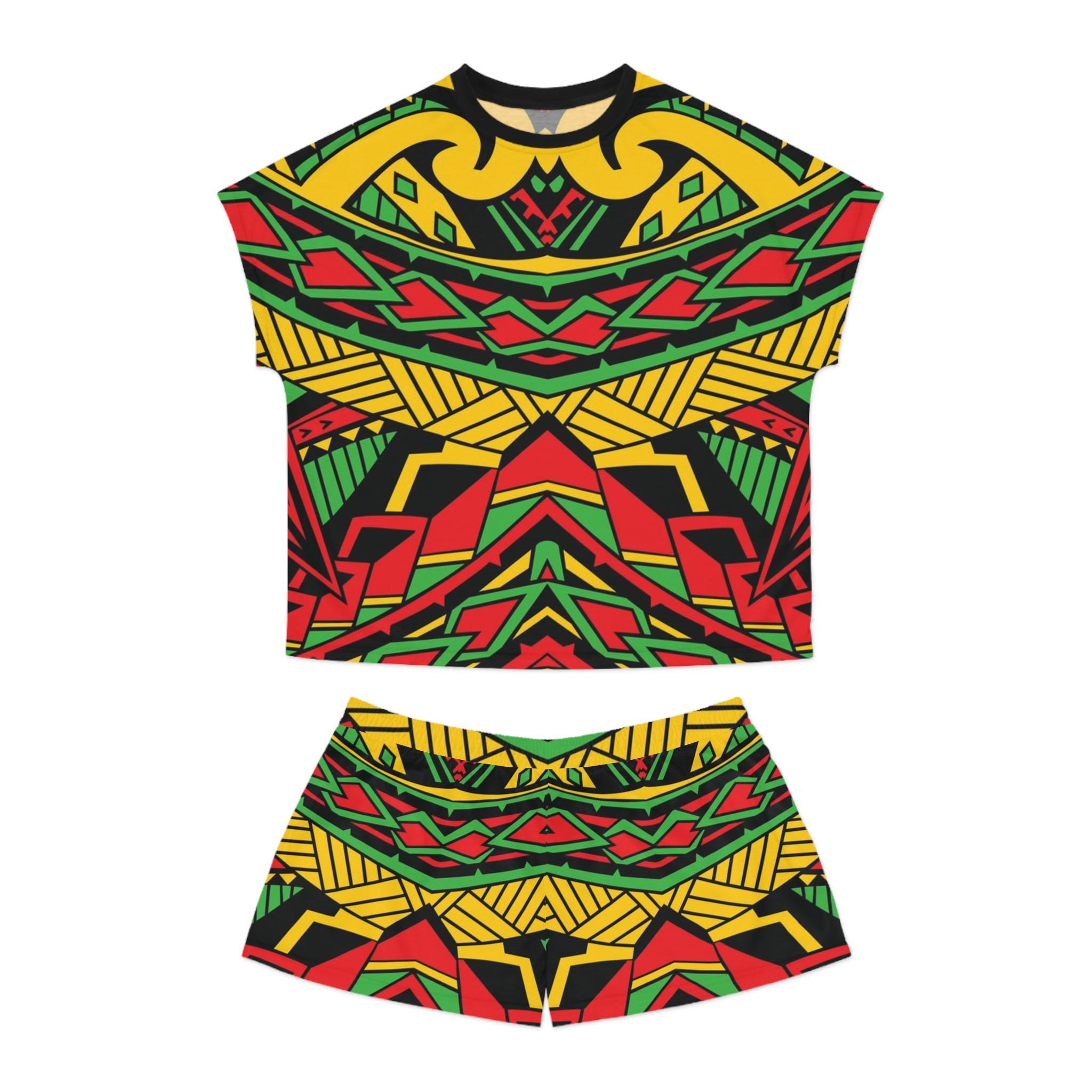 Reggae Lion Front - Womens Pajamas