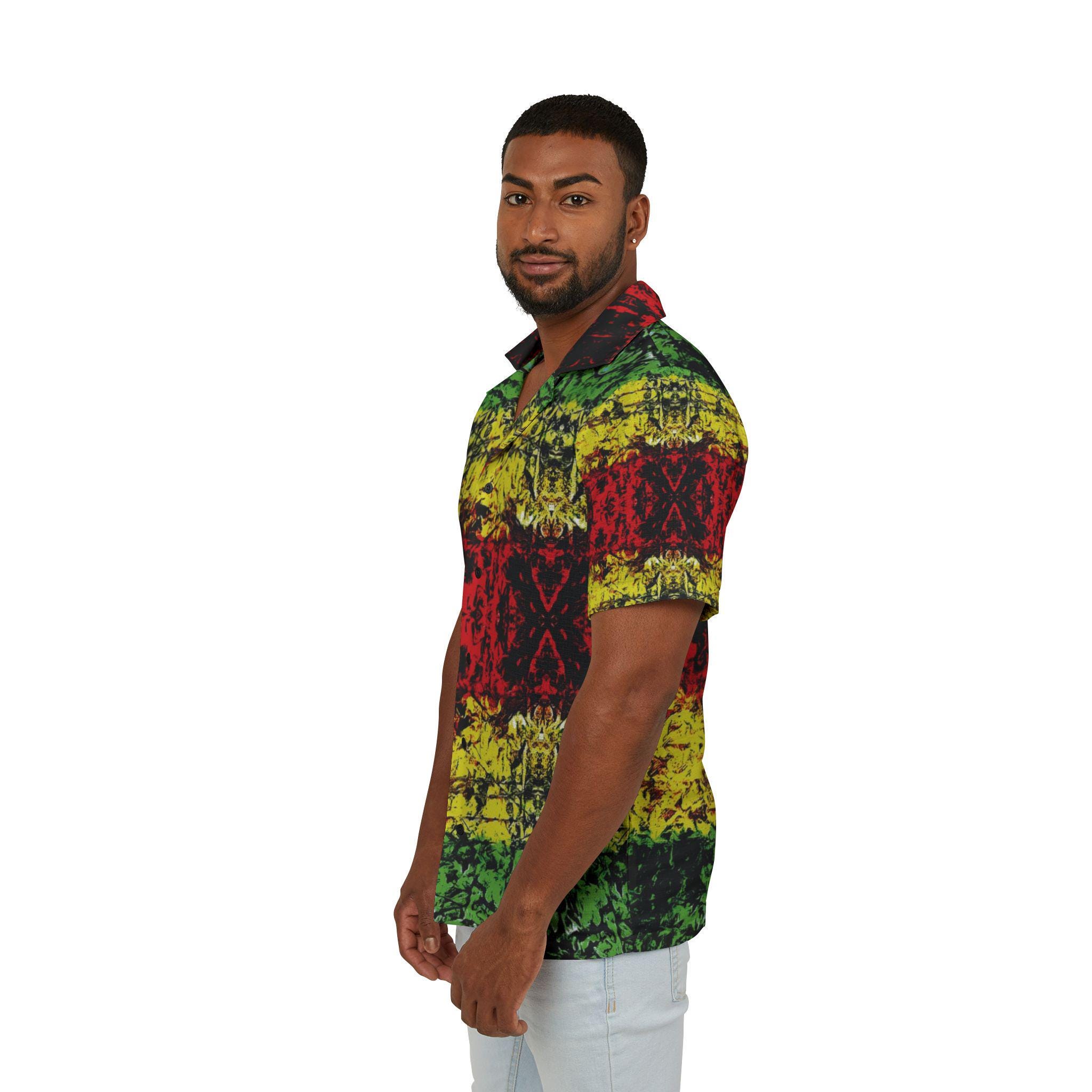 Reggae Stripe - Hawaiian Shirt