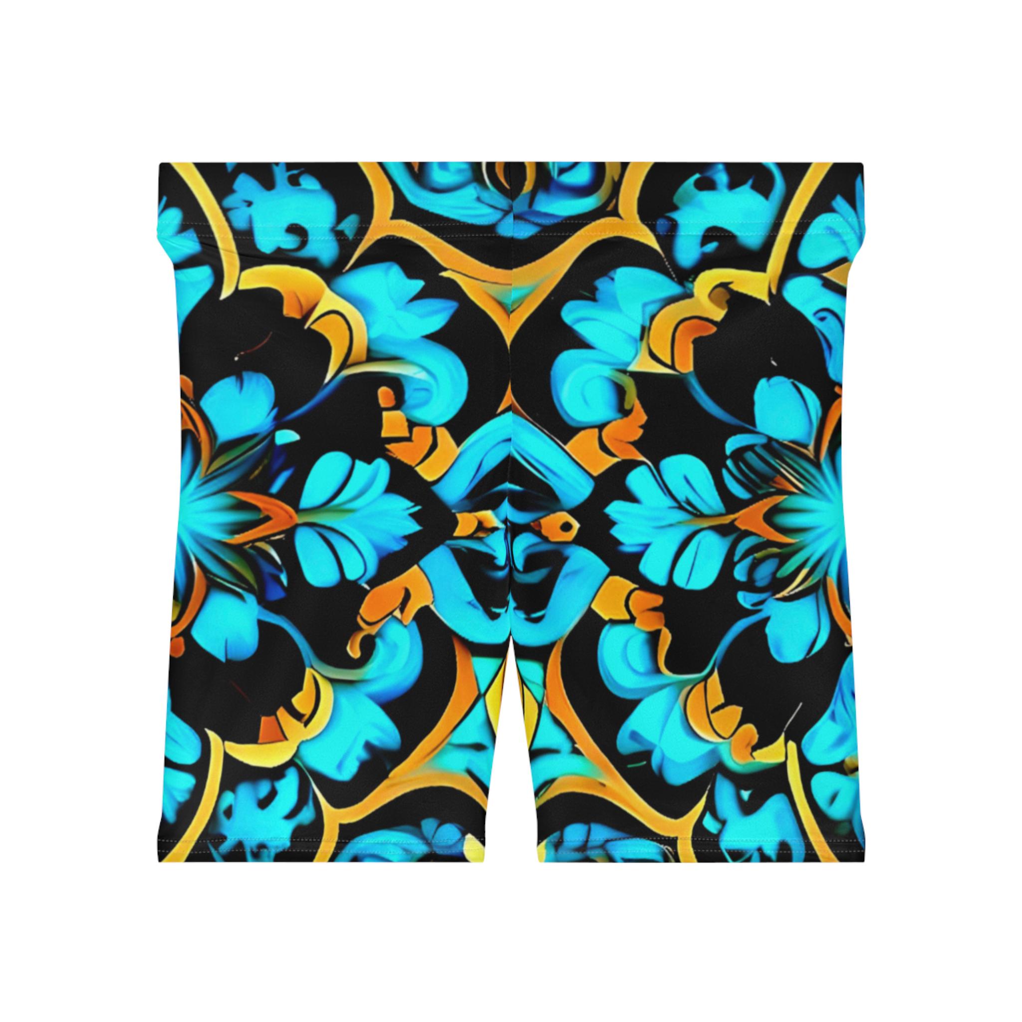 Poker Play - Womens Biker Shorts