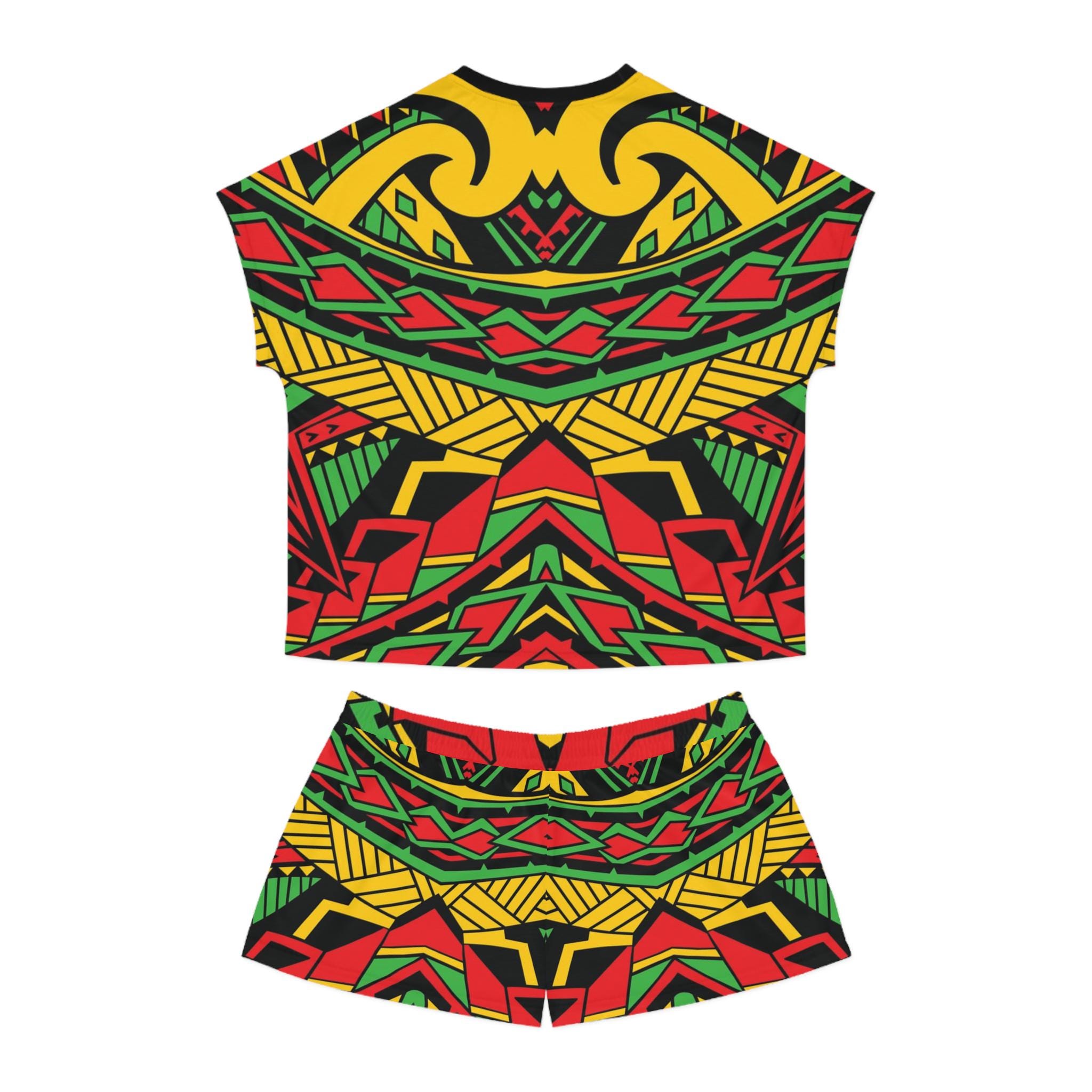 Reggae Lion Front - Womens Pajamas