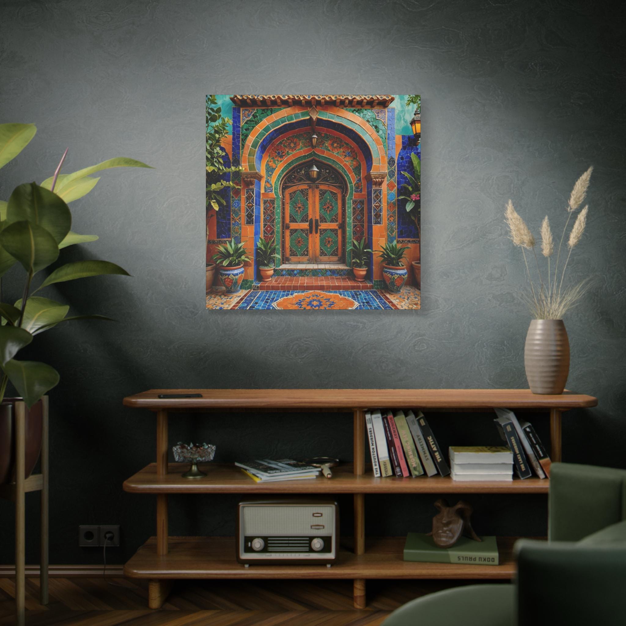 Village Door - Canvas Wall Art
