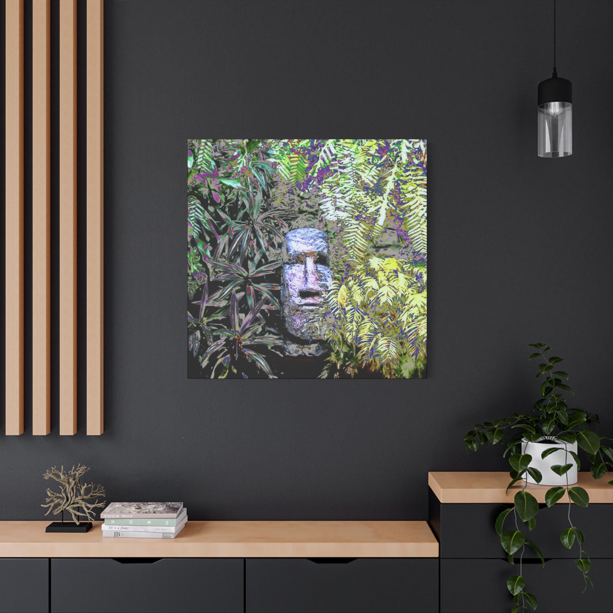 Rapanui Ad C - Canvas Wall Art