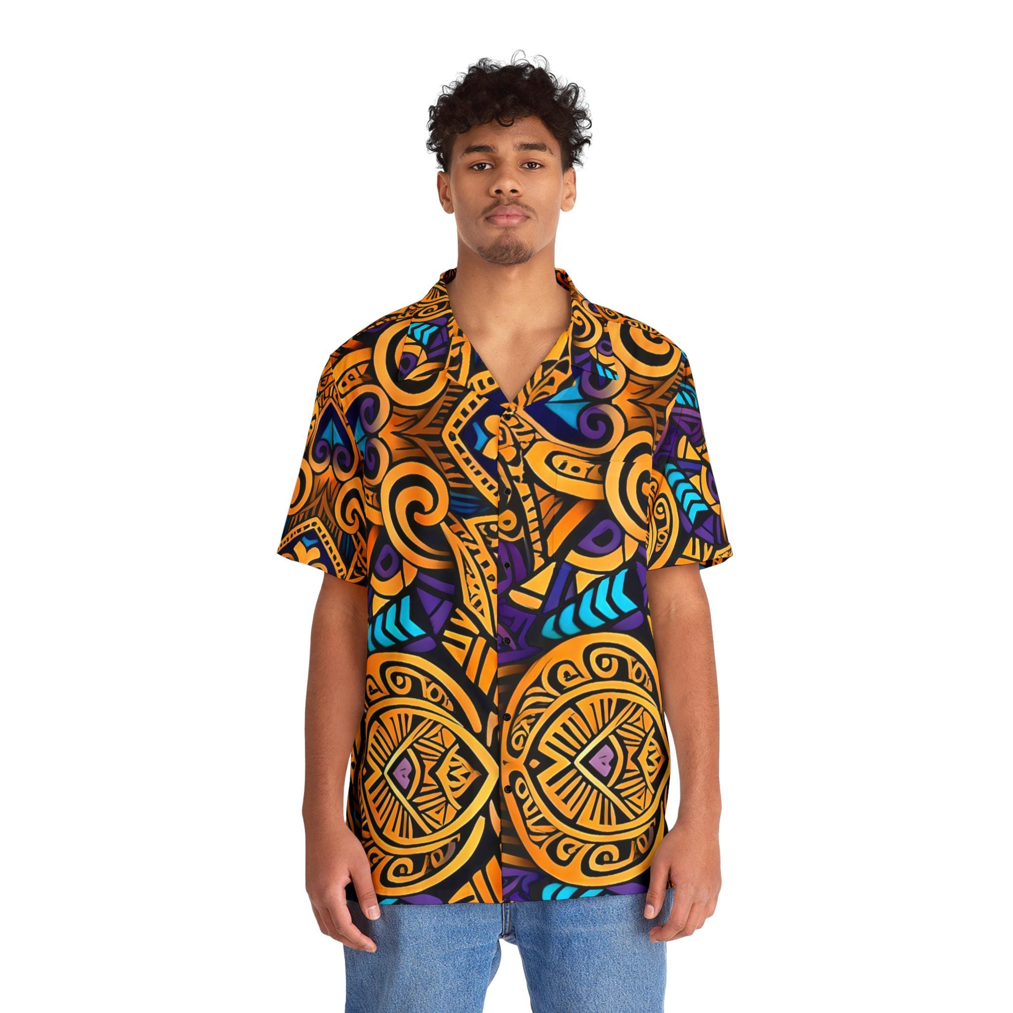 Gold Indo - Hawaiian Shirt