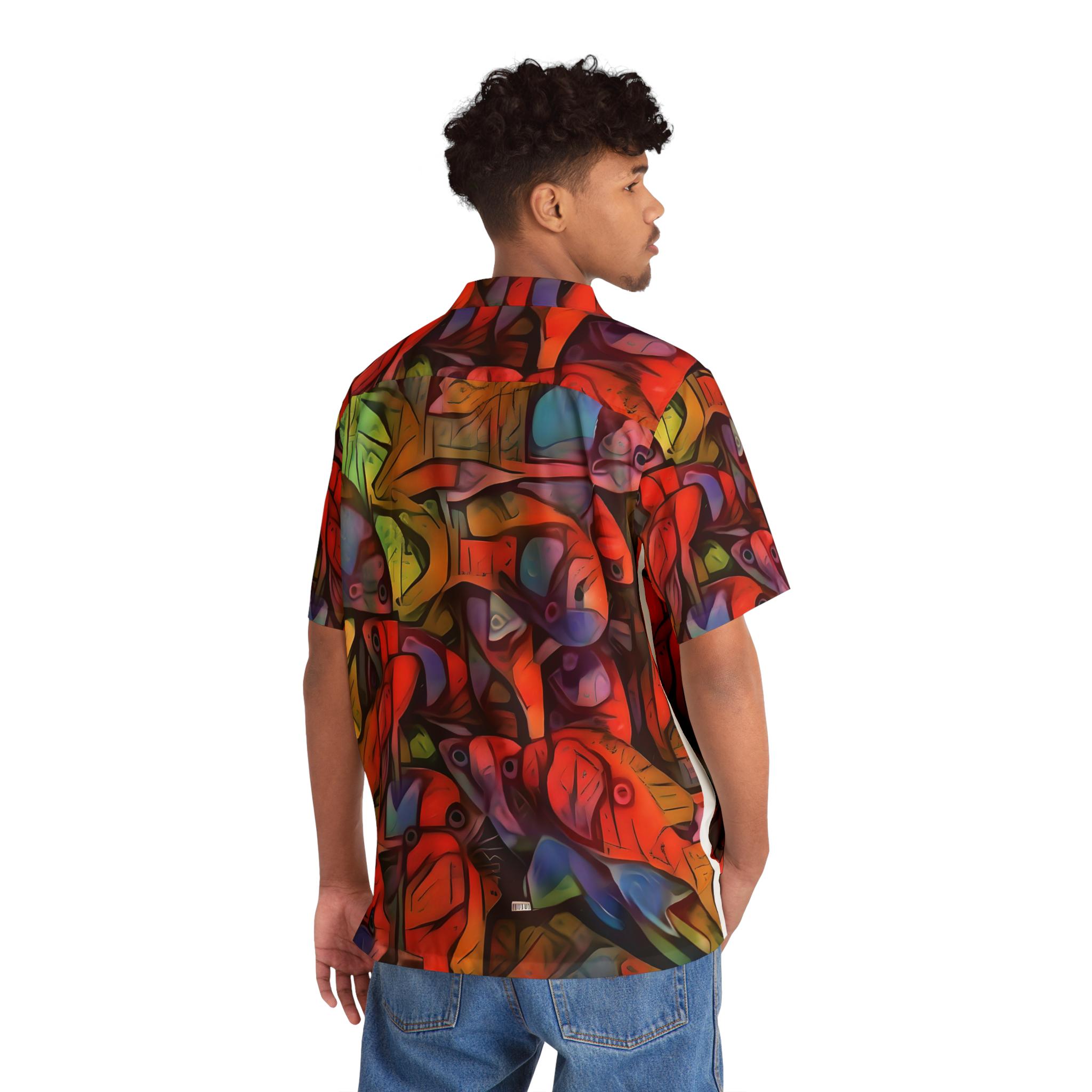 Square Backs Left - Hawaiian Shirt