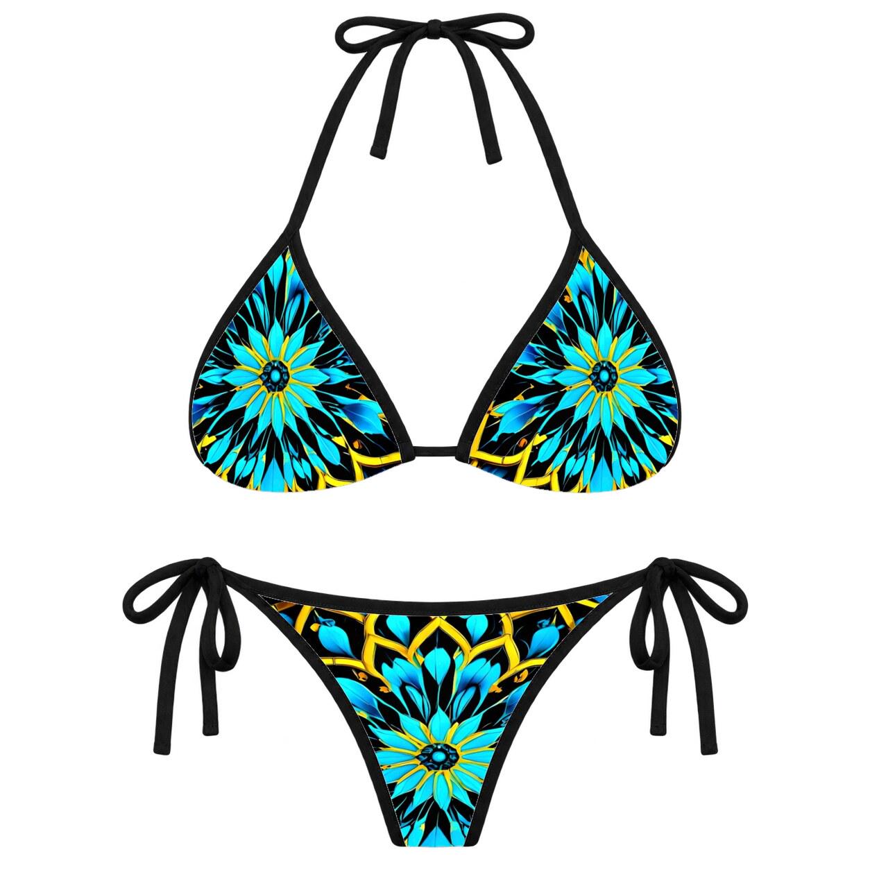 Blue Lace A Bikini