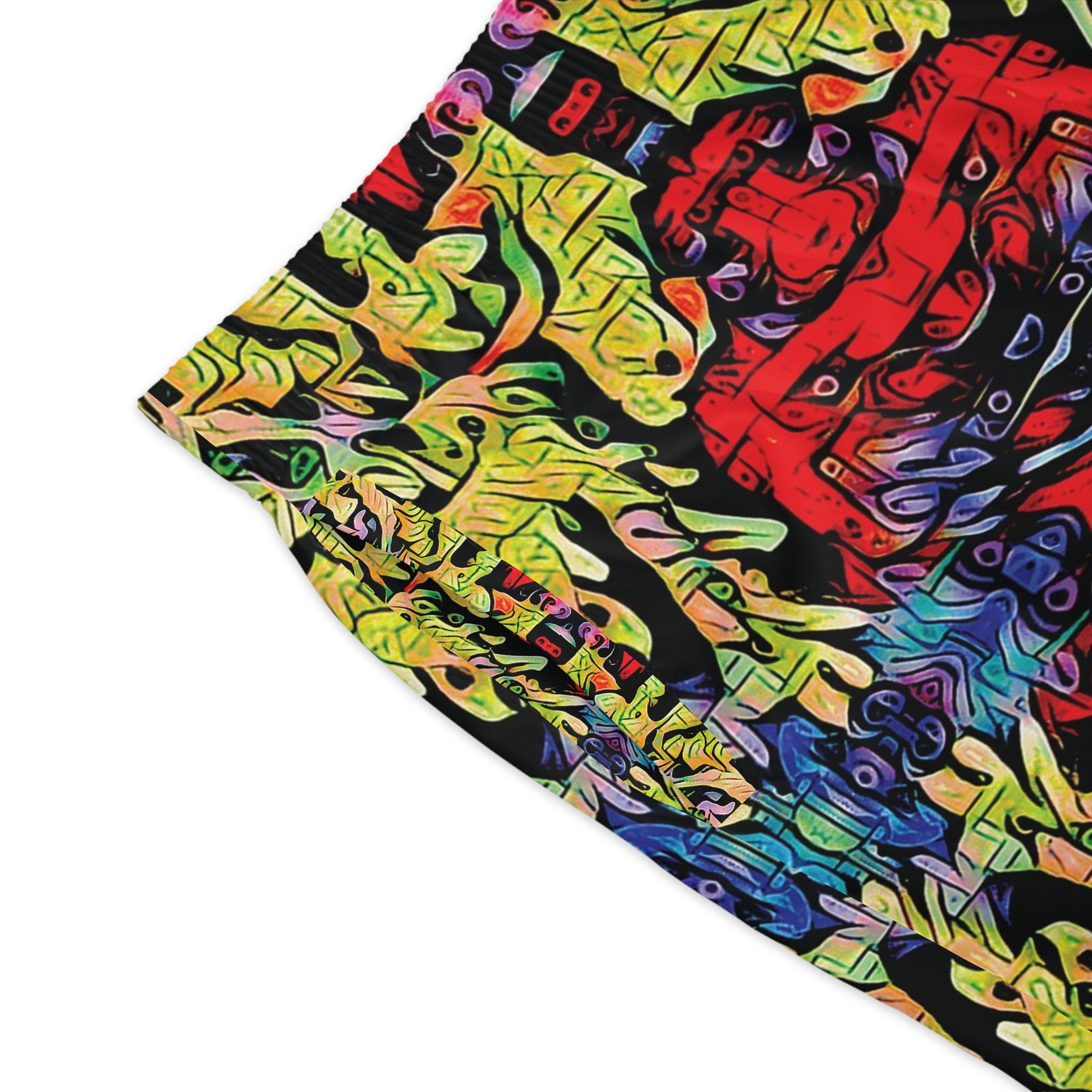 Yellow Branch - Jogger Shorts