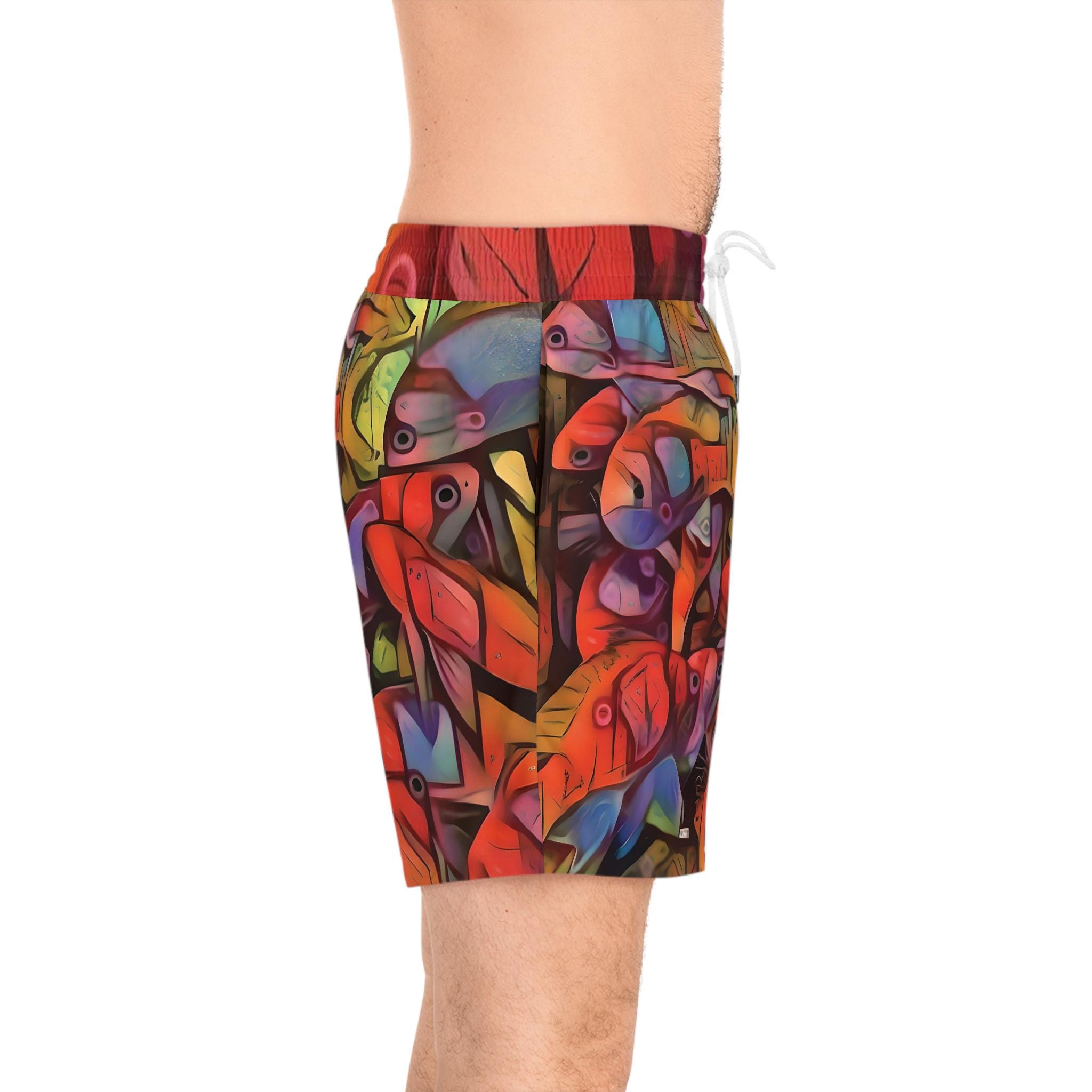 Square Backs Right - Mens Swimwear
