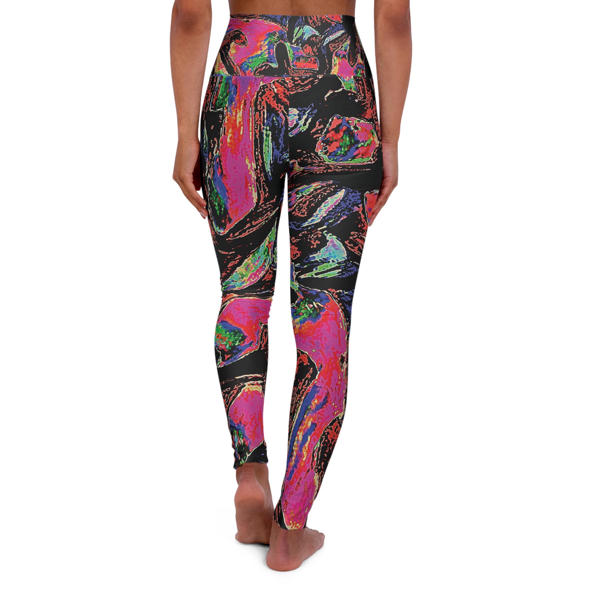 Pink Branch - Yoga Pants