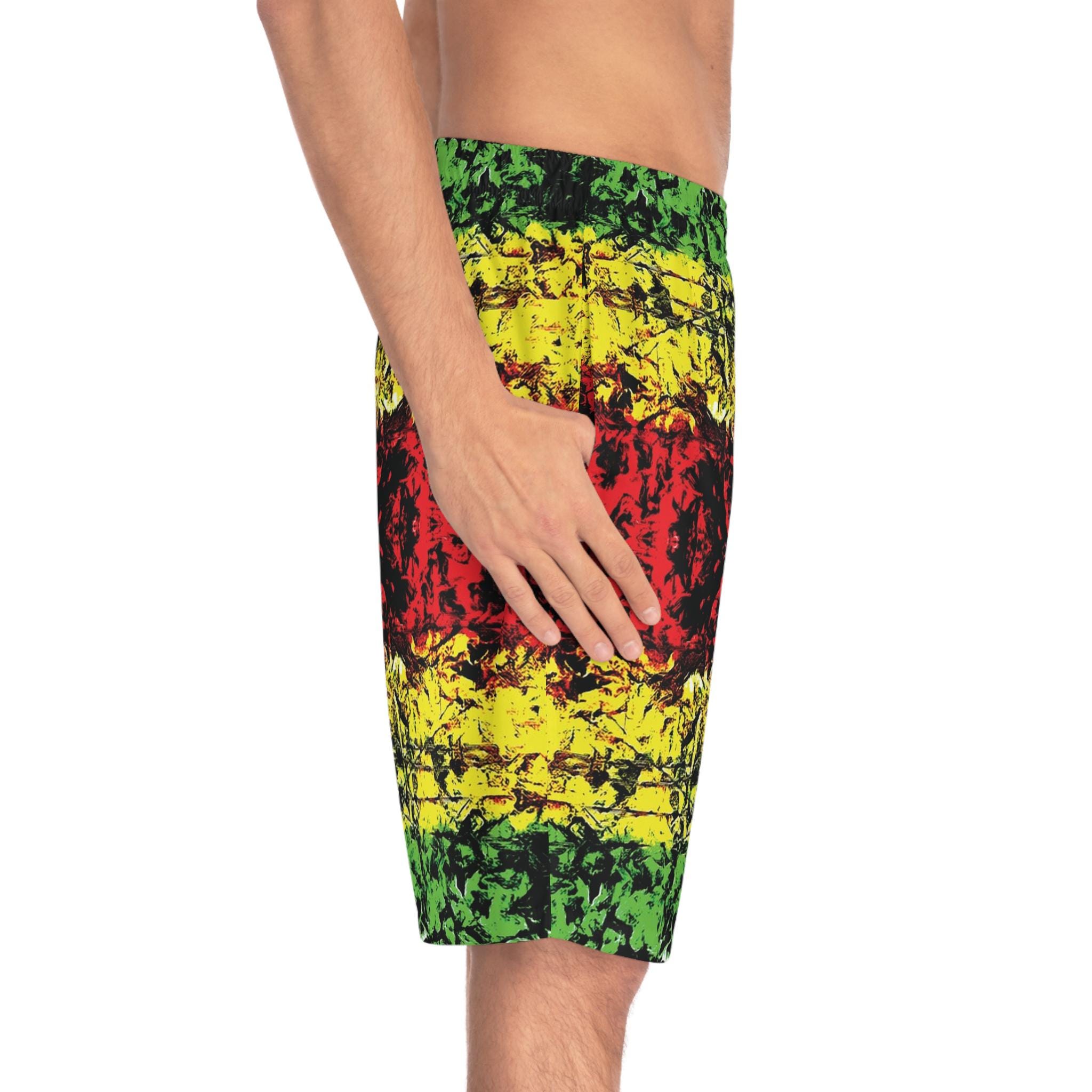 Reggae Stripe - Board Shorts