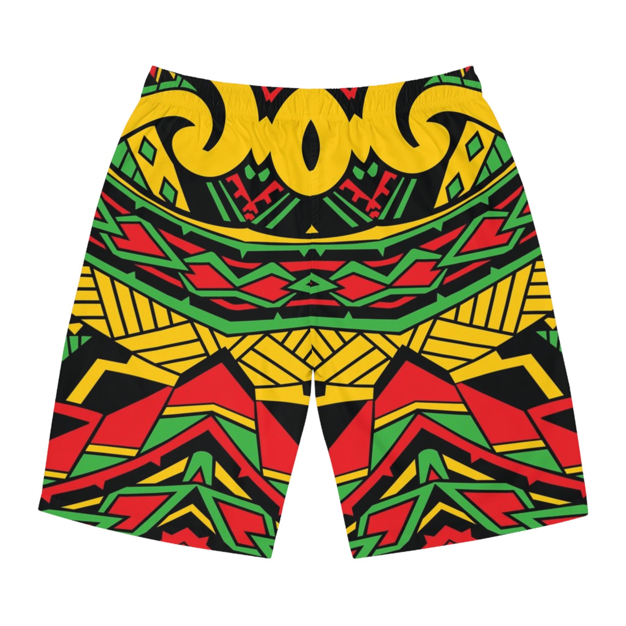 Reggae Lion Front - Board Shorts