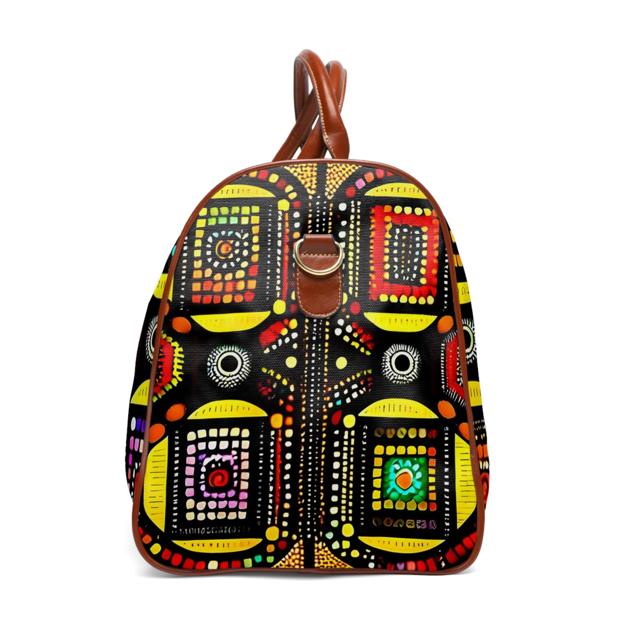 Square Dots - Waterproof Travel Bag