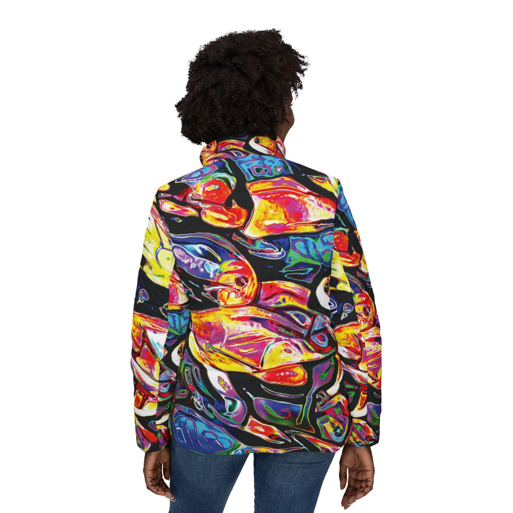 Busy Day - Womens Puffer Jacket