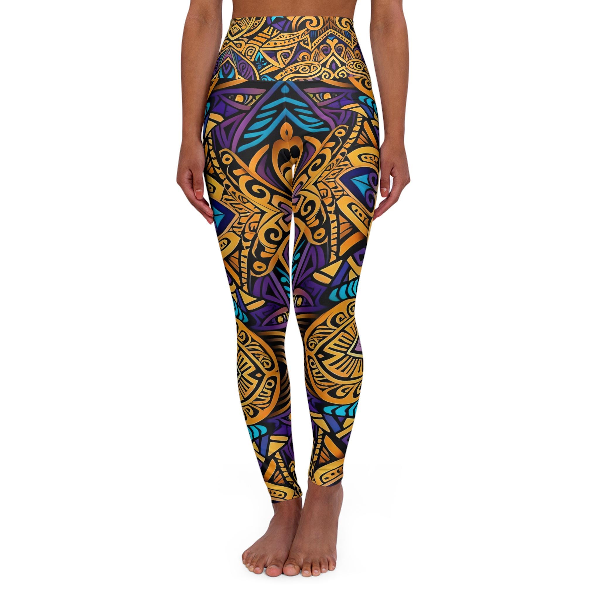 Gold Indo - Yoga Pants
