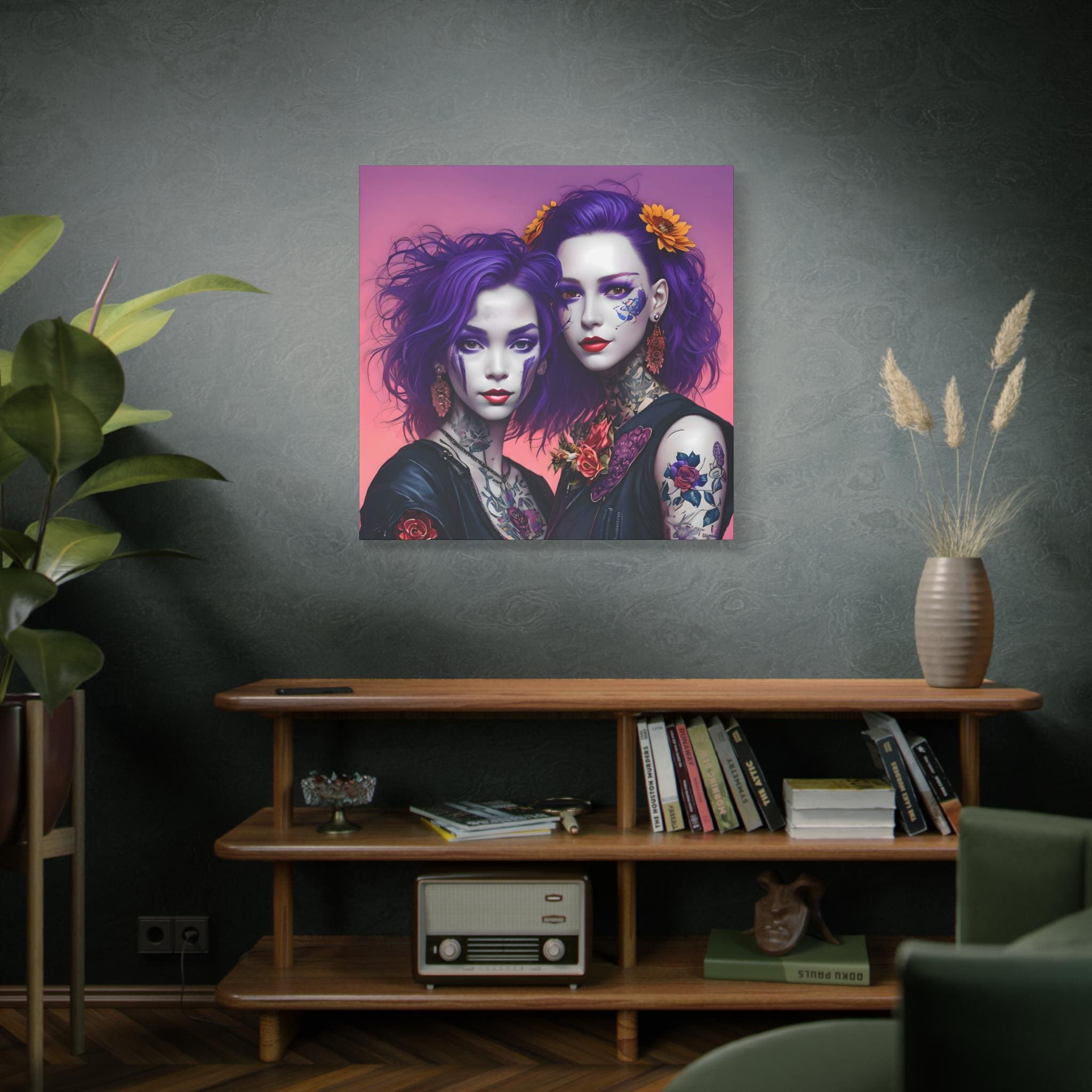 Purple - Canvas Wall Art