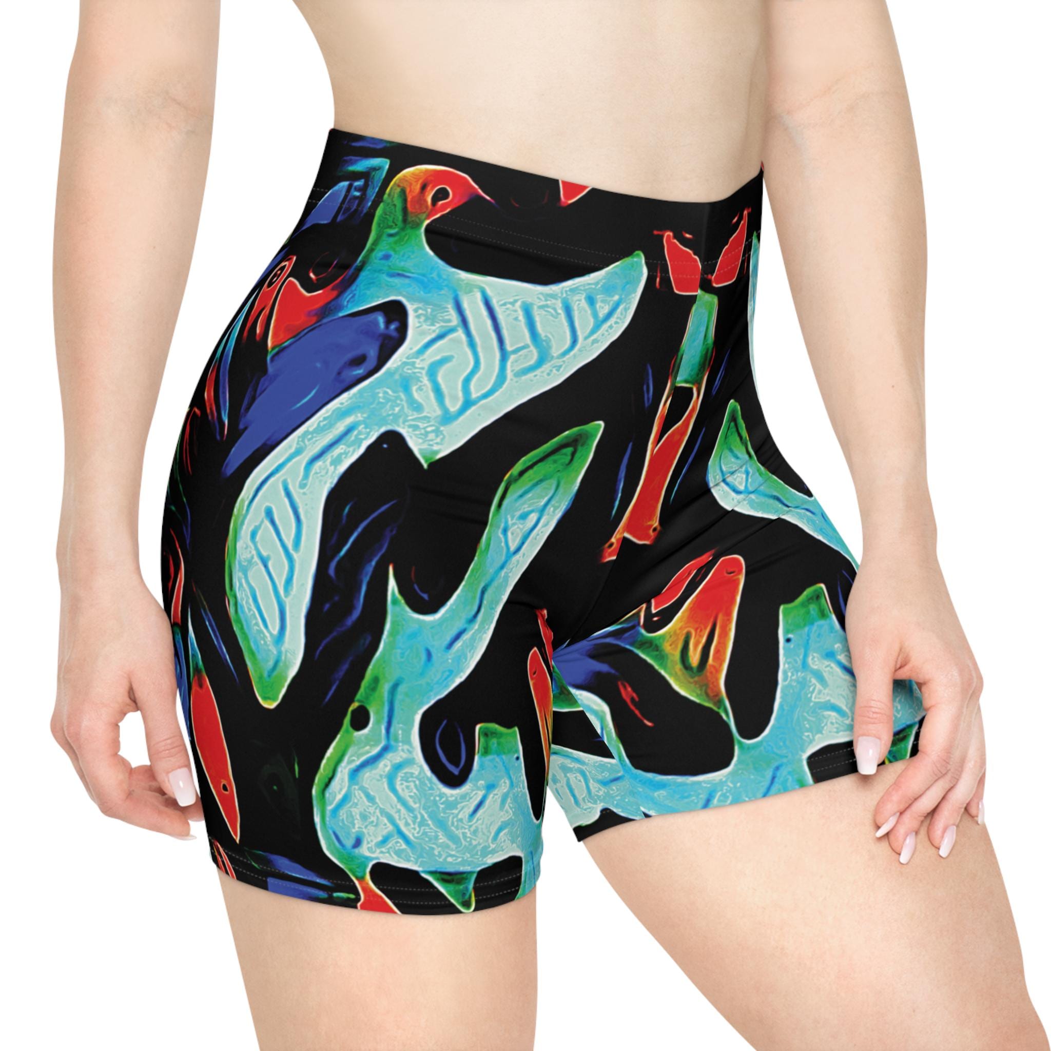 Wild Branch - Womens Biker Shorts