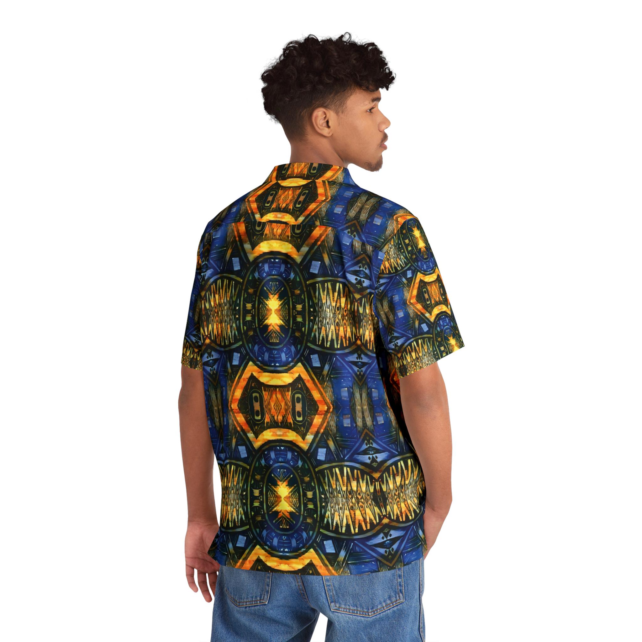 Blue Shield - Hawaiian Shirt
