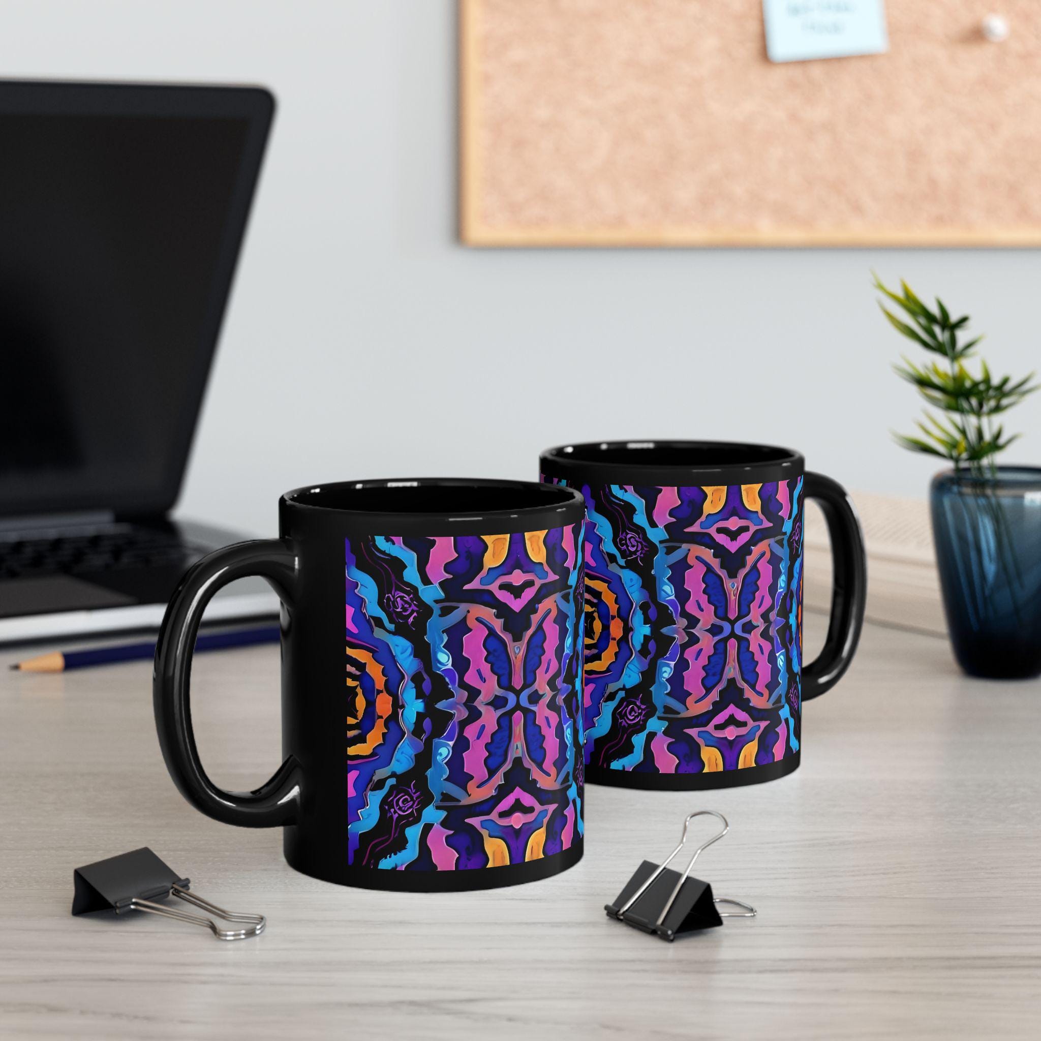 Purple H - Mug