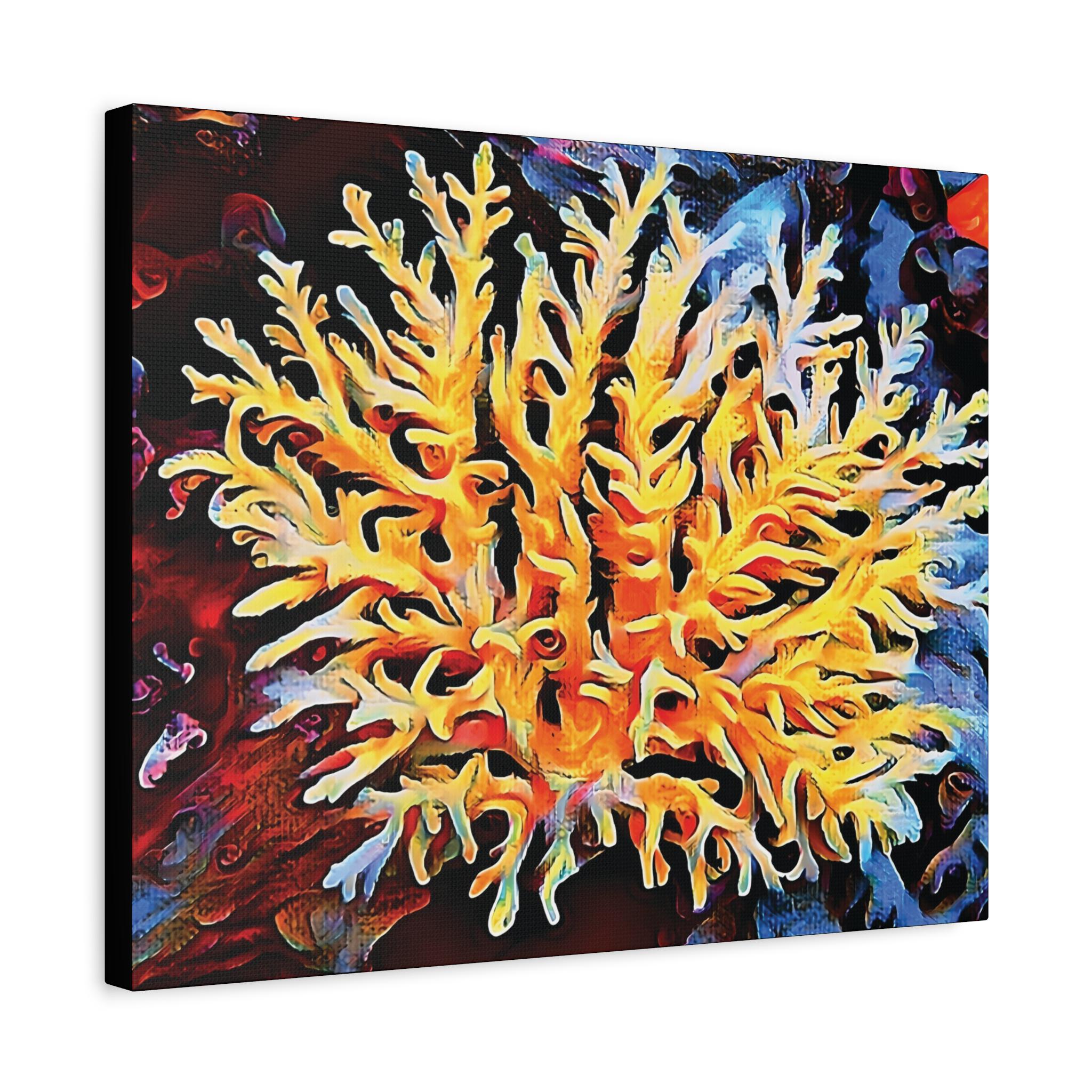 Gold Striker - Canvas Wall Art