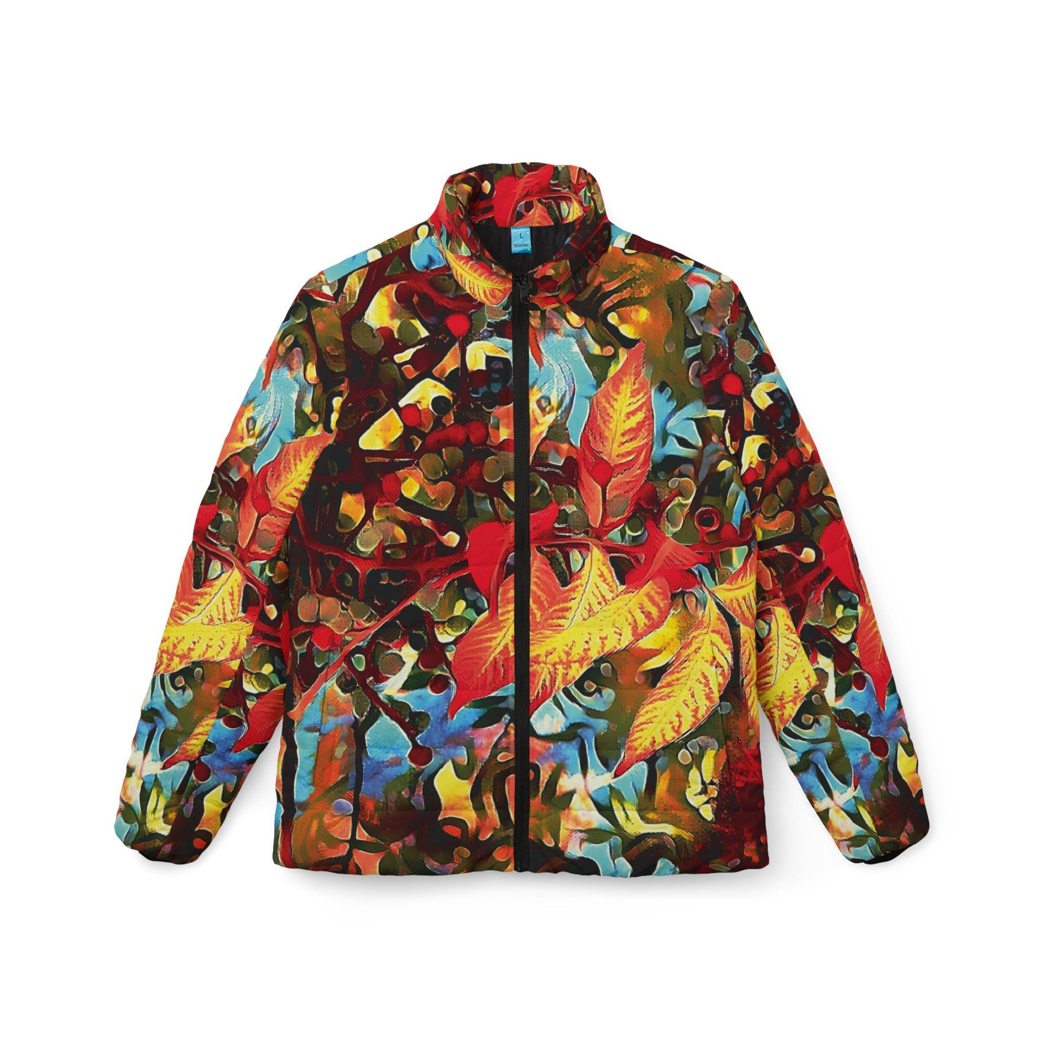 Winter Trees - Womens Puffer Jacket