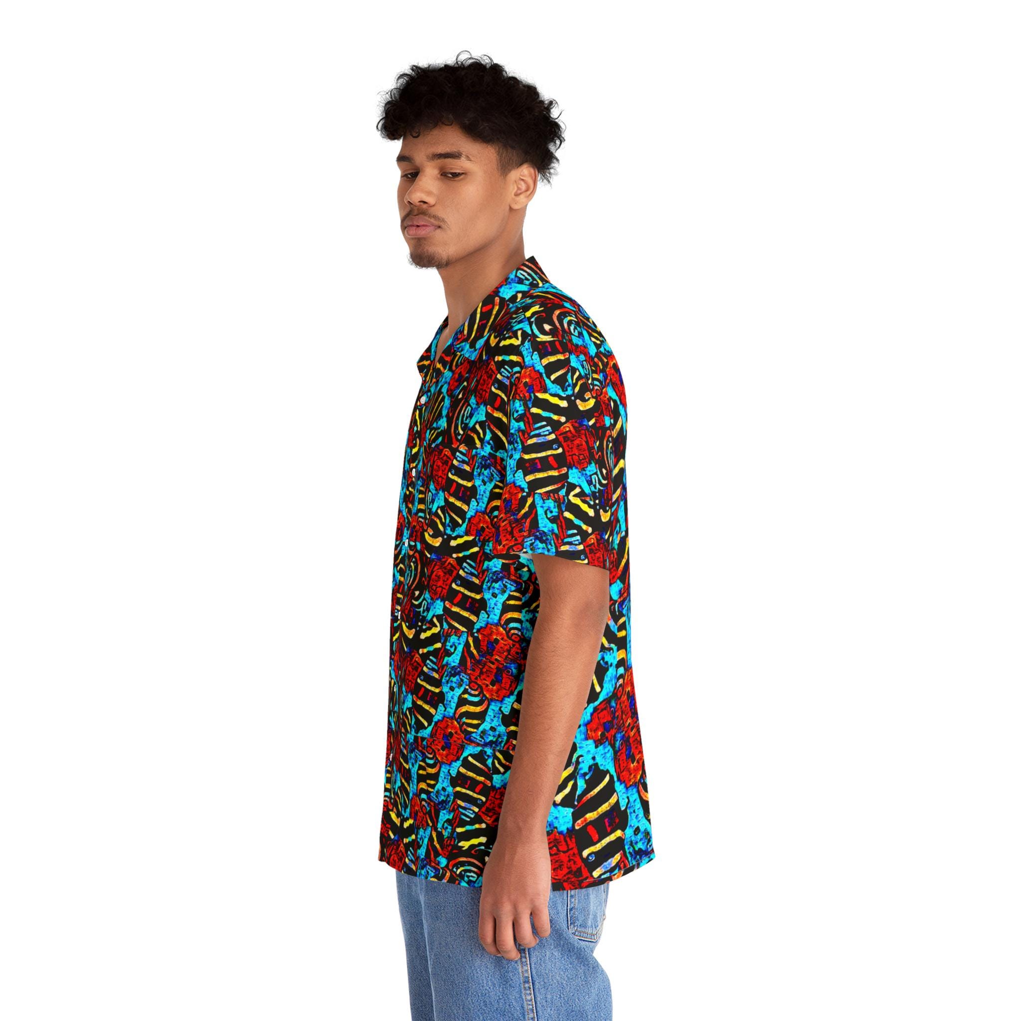 Colorful Snails on the Move - Hawaiian Shirt