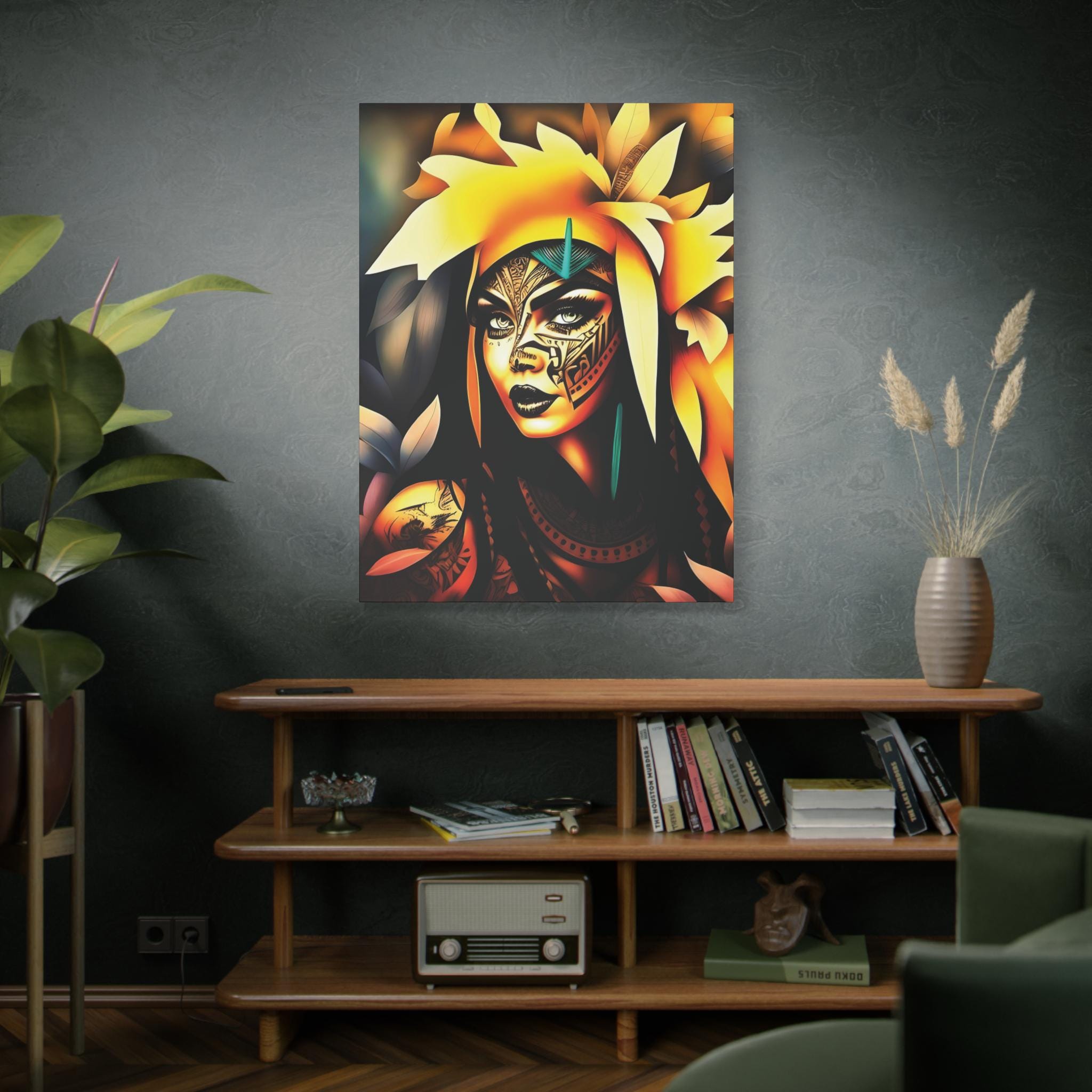 Poly Princess - Canvas Wall Art
