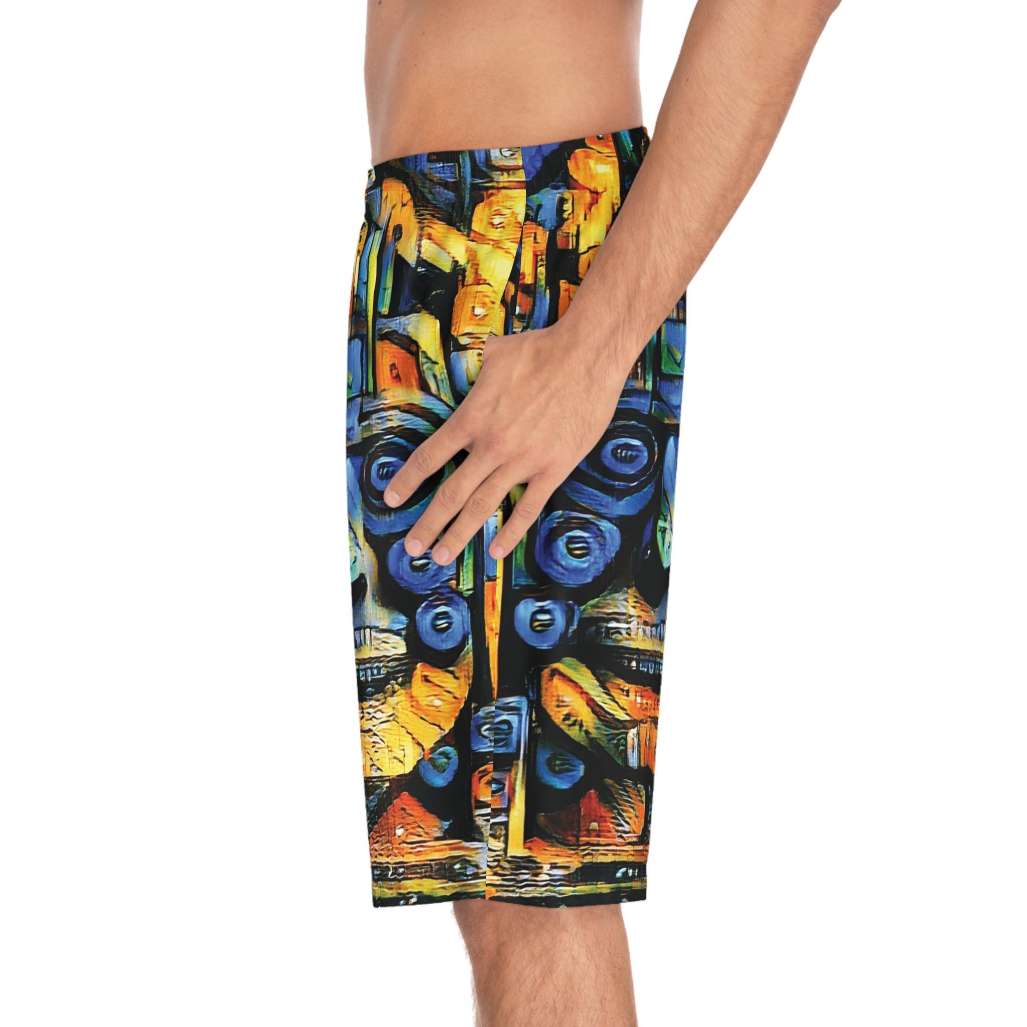 Purple Face - Board Shorts