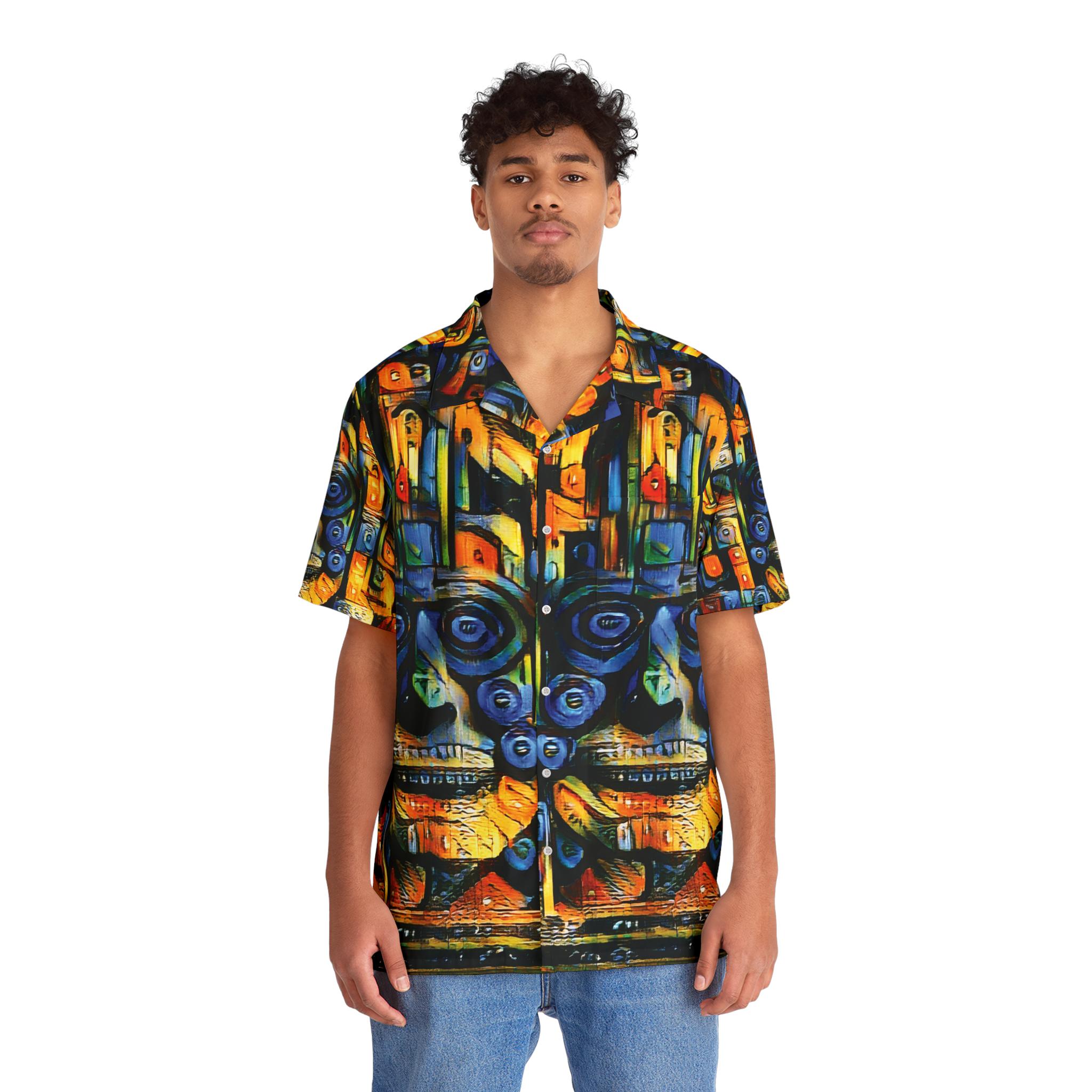 Purple Face - Hawaiian Shirt