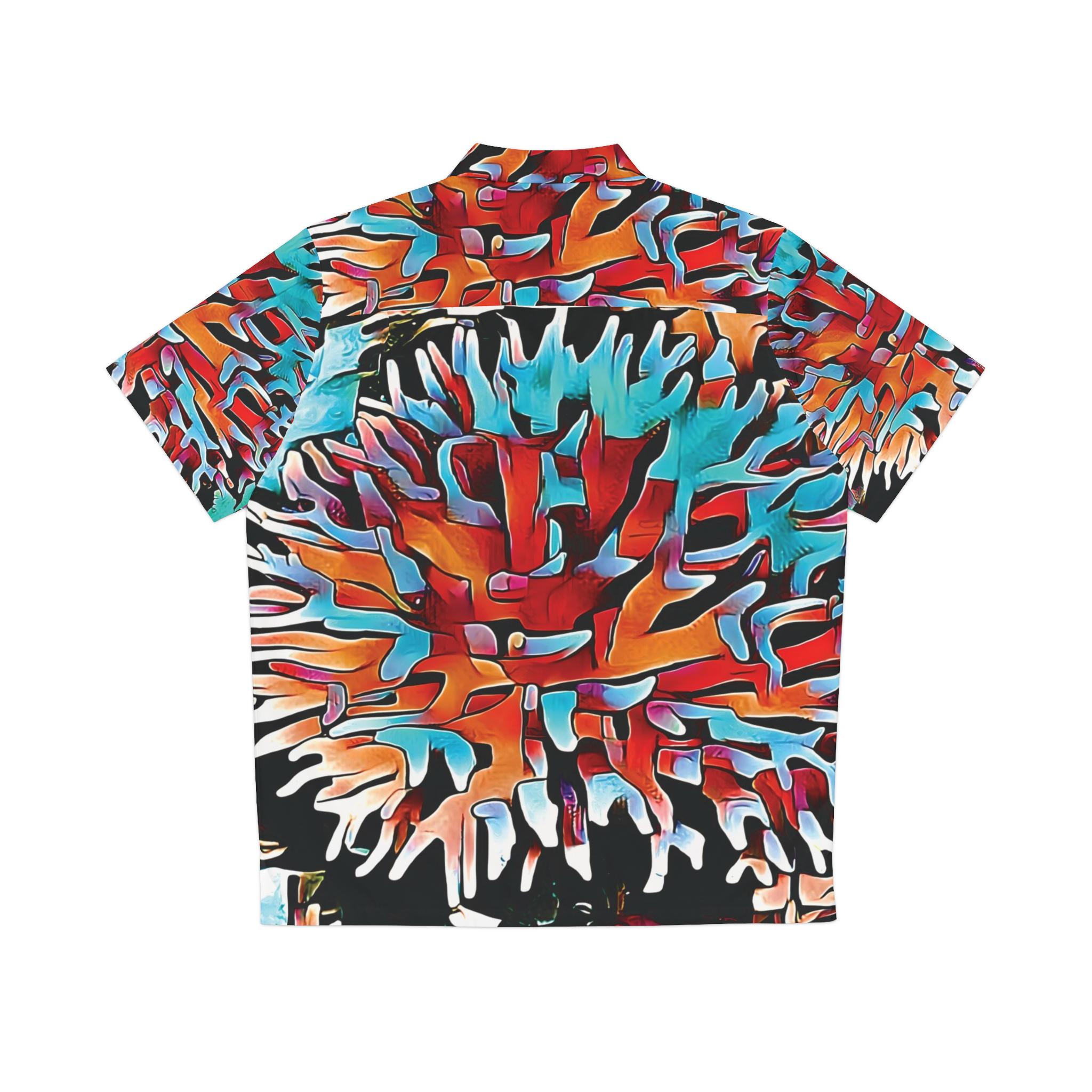 Aqua Spike - Hawaiian Shirt
